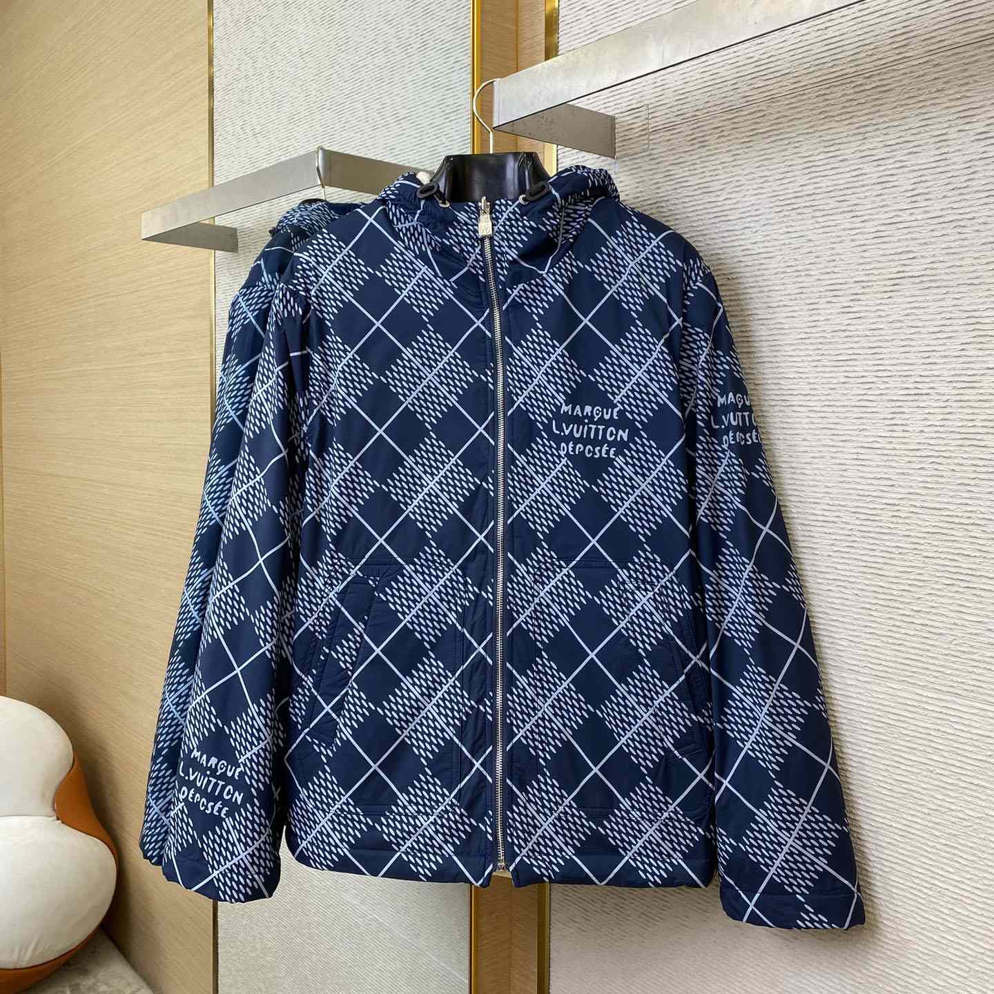 Louis Vuitton Reversible Nylon And Fleece Windbreaker - DopestKickz
