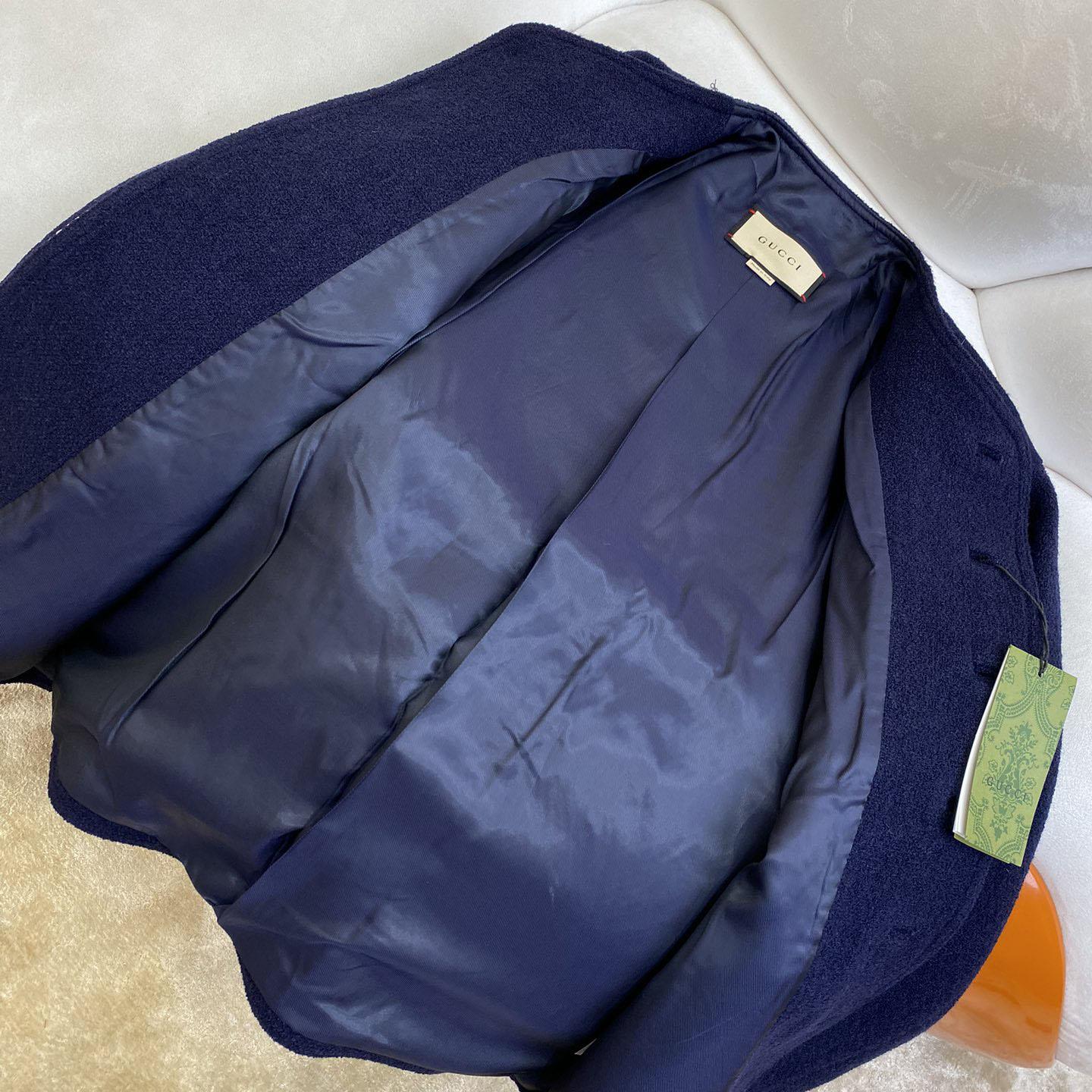 Gucci Retro Tweed Jacket - DopestKickz