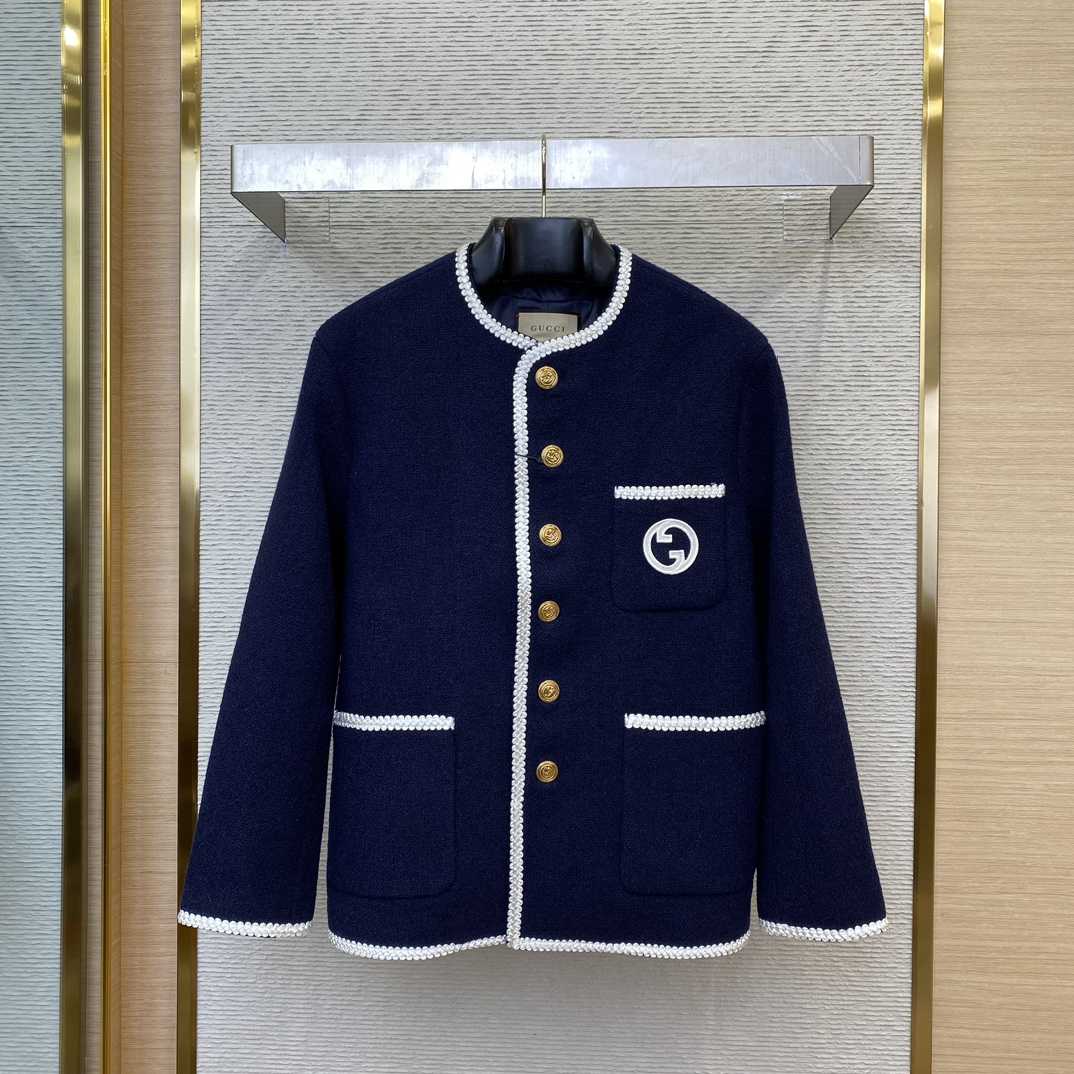 Gucci Retro Tweed Jacket - DopestKickz