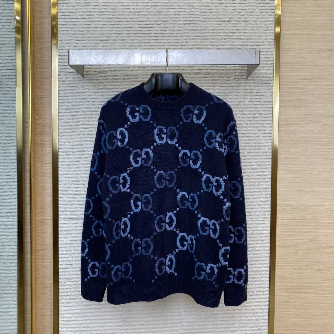 Gucci GG Wool Jacquard Sweater - DopestKickz