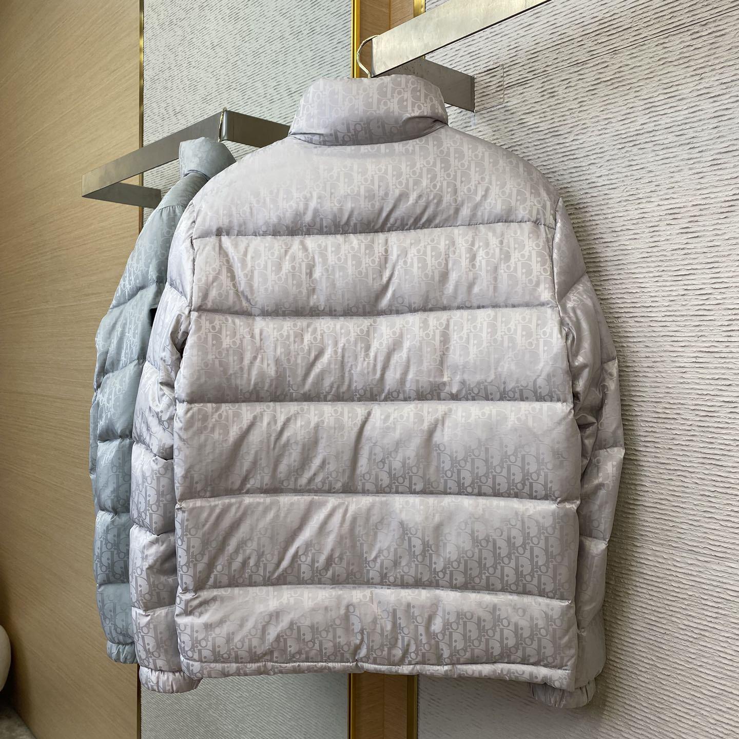 Dior Oblique Down Jacket  - DopestKickz