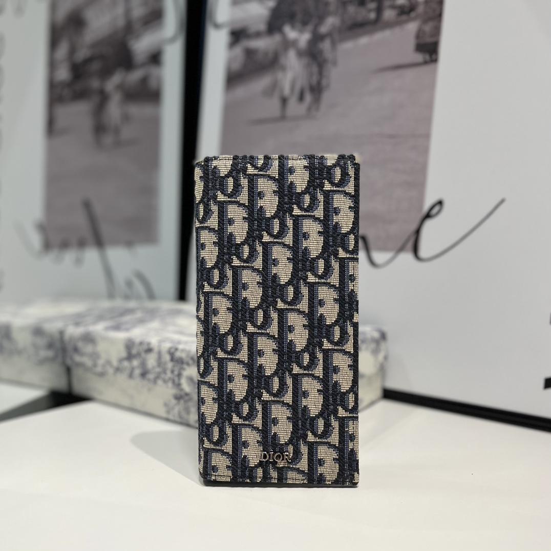 Dior Vertical Long Wallet  - DopestKickz