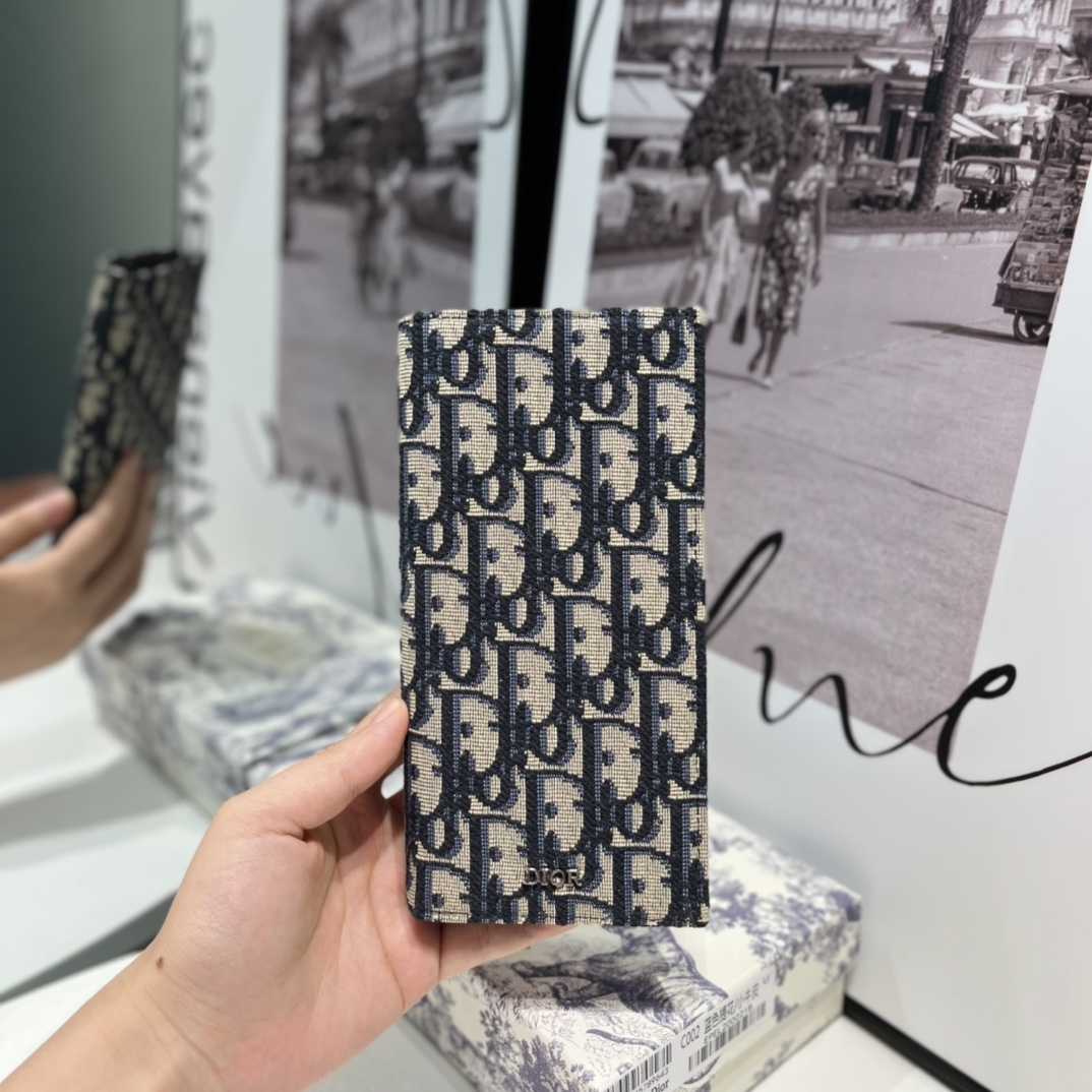 Dior Vertical Long Wallet  - DopestKickz