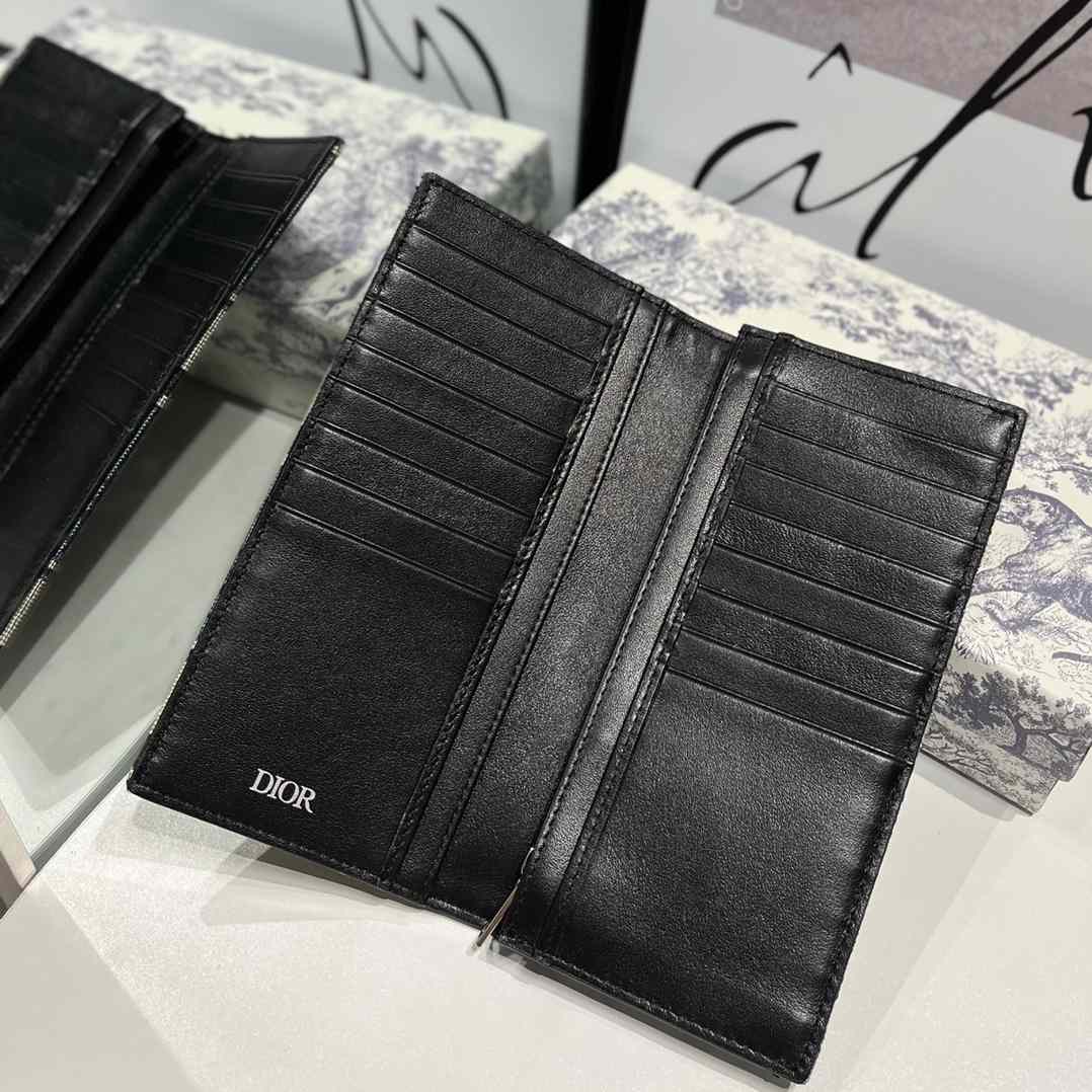 Dior Vertical Long Wallet  - DopestKickz