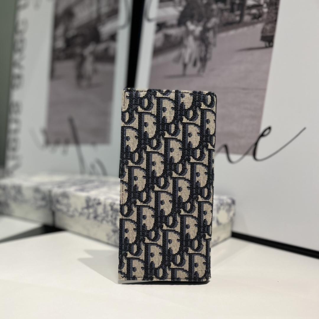 Dior Vertical Long Wallet  - DopestKickz
