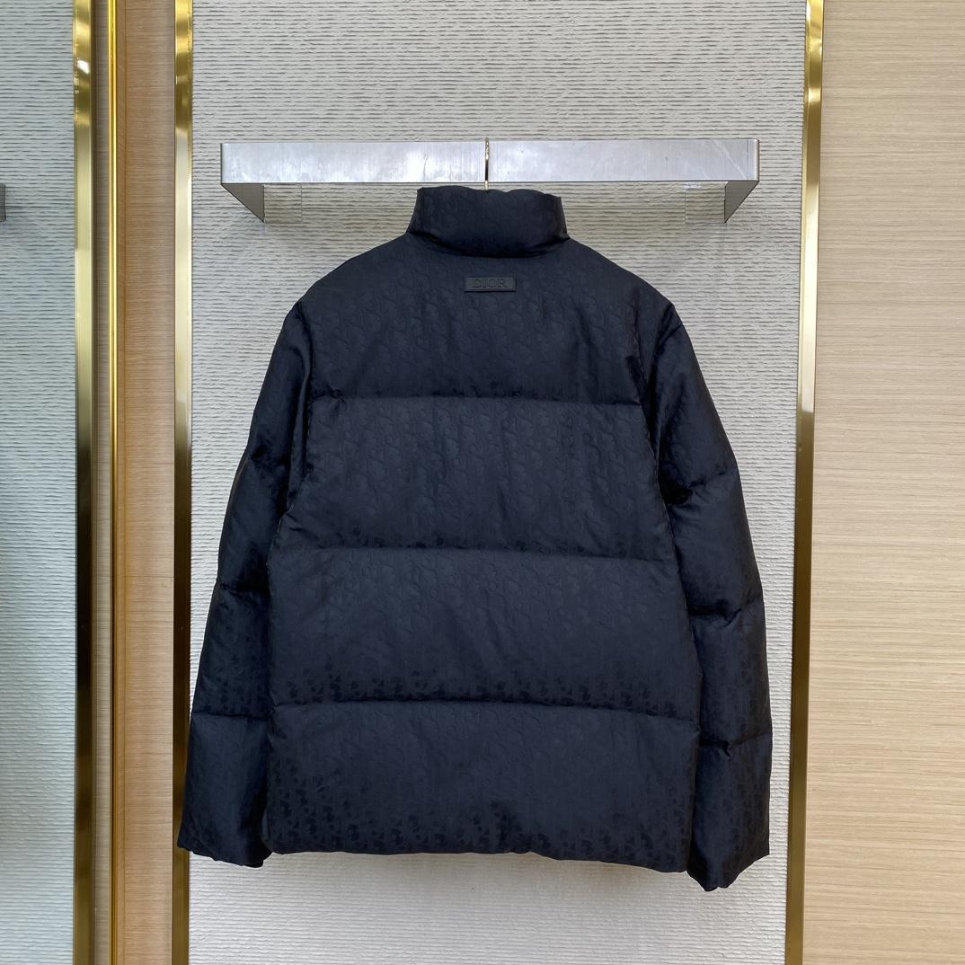 Dior Oblique Down Jacket  - DopestKickz
