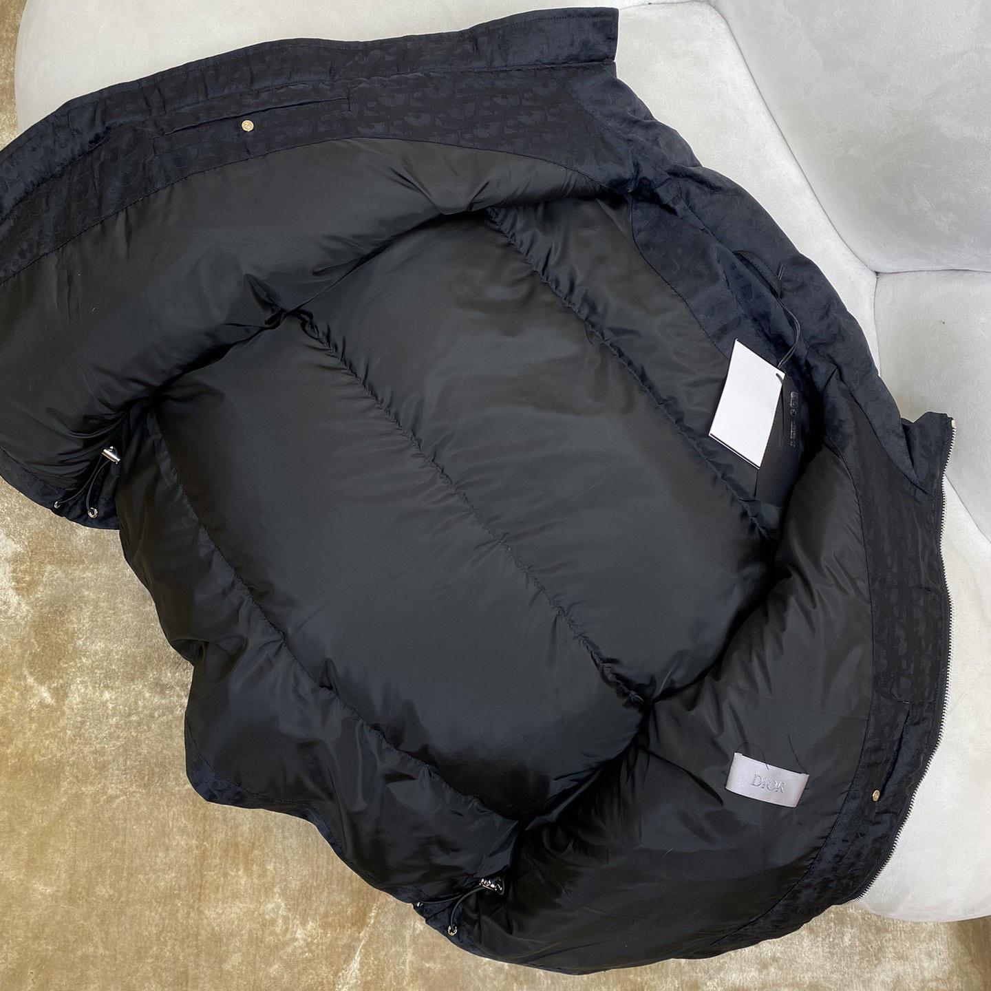 Dior Oblique Down Jacket  - DopestKickz
