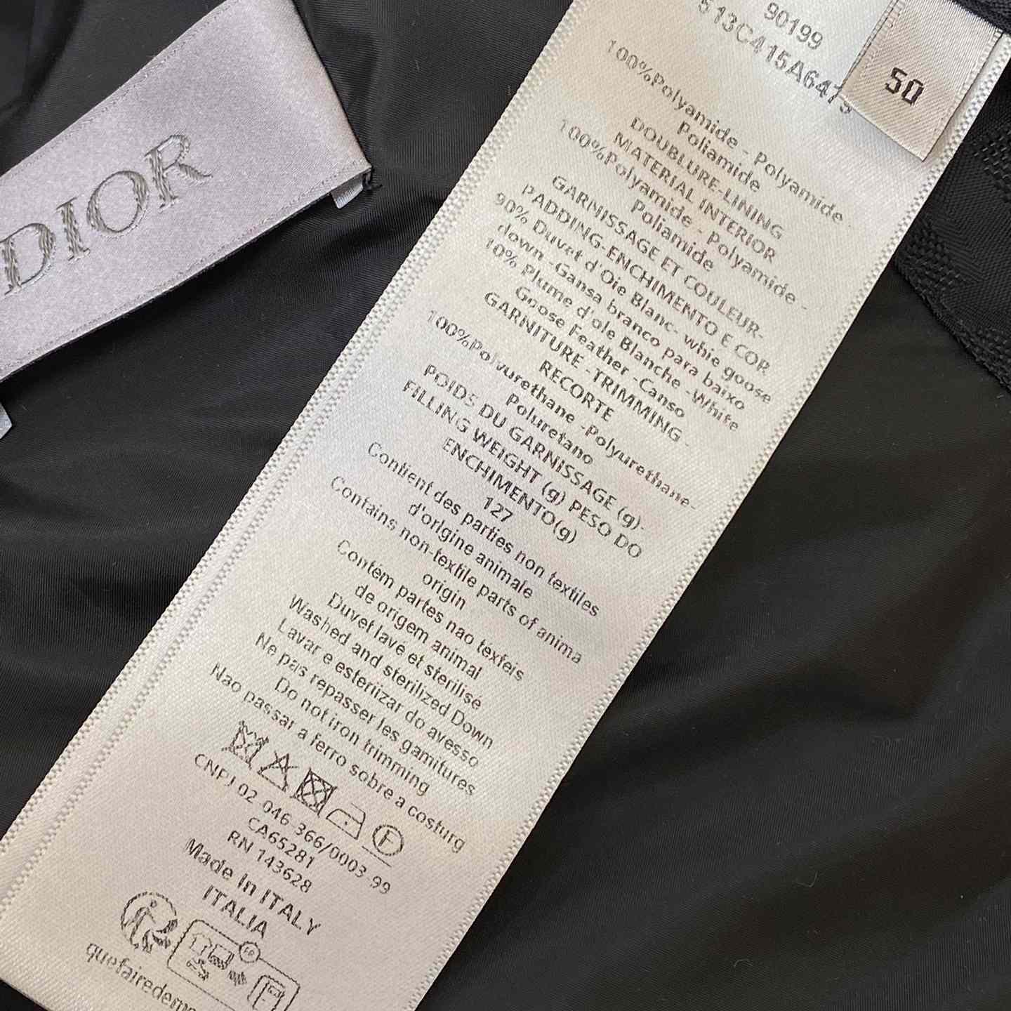 Dior Oblique Down Jacket  - DopestKickz
