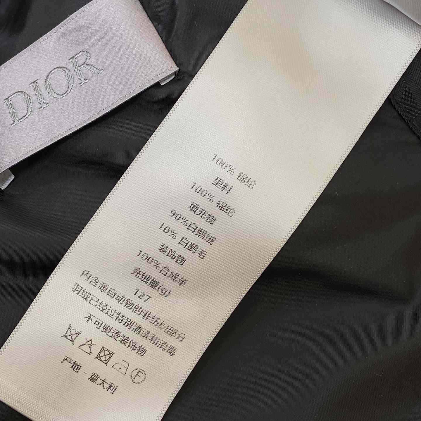 Dior Oblique Down Jacket  - DopestKickz