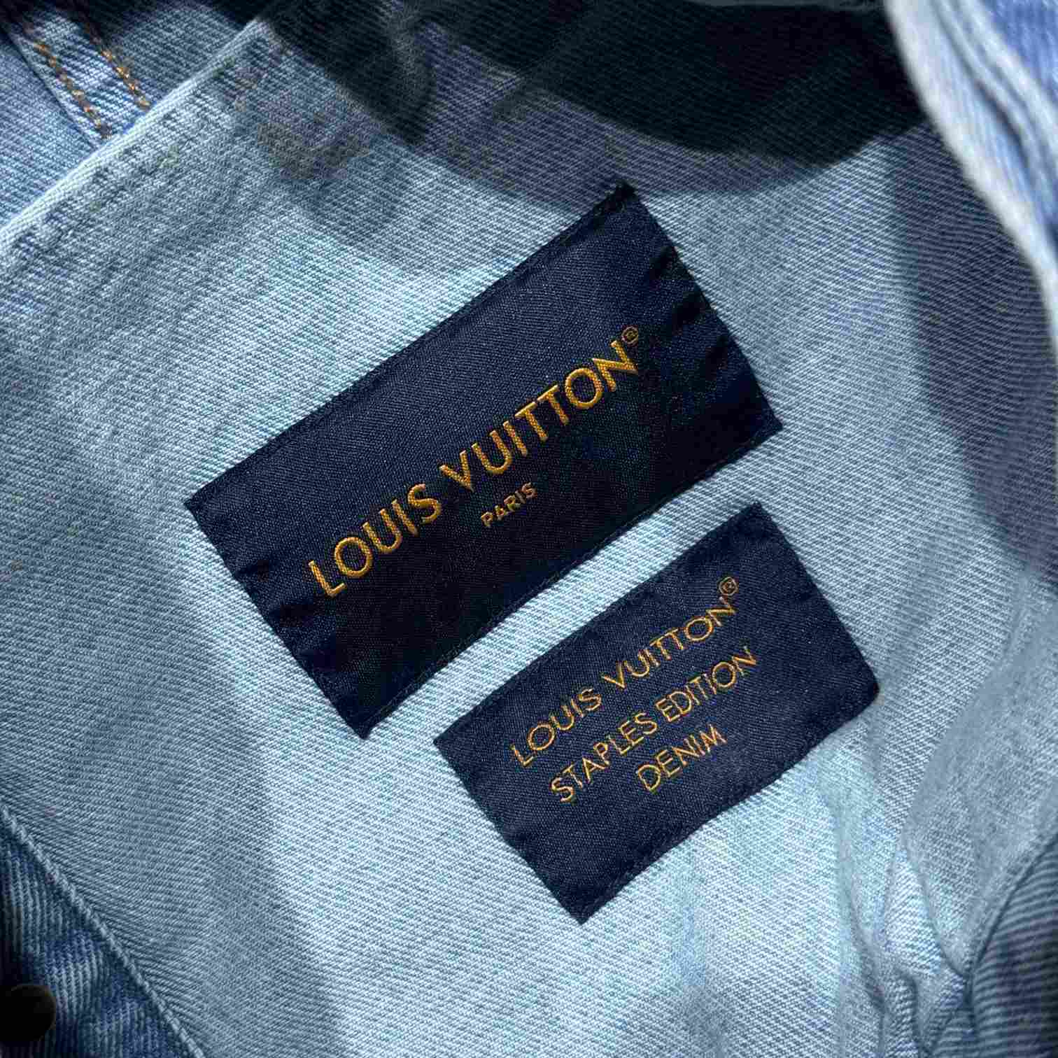Louis Vuitton Denim Trucker Jacket  1AGINY - DopestKickz