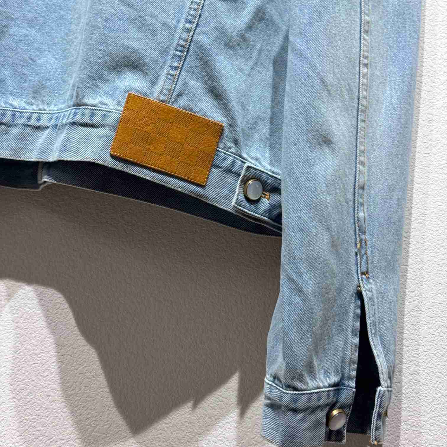 Louis Vuitton Denim Trucker Jacket  1AGINY - DopestKickz