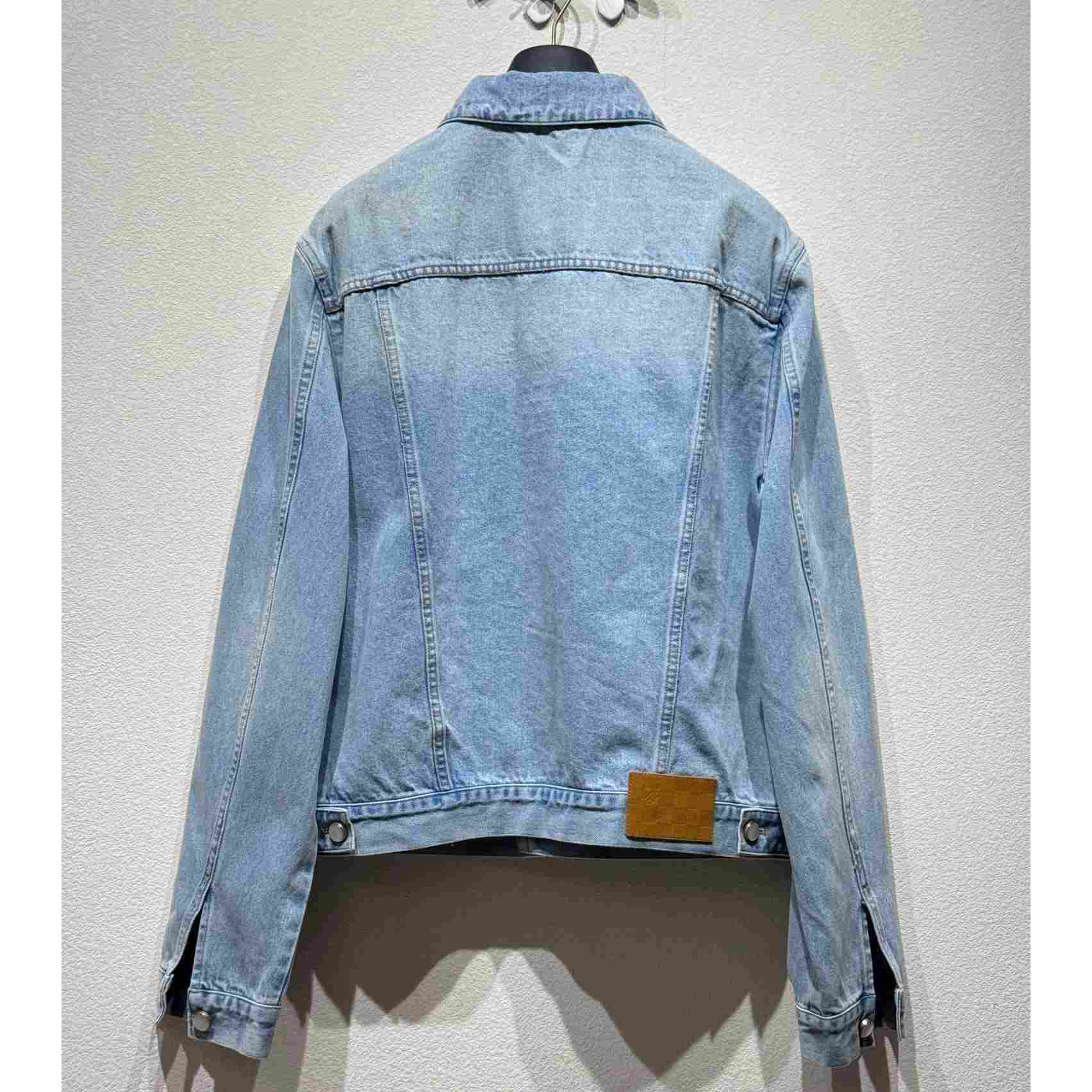 Louis Vuitton Denim Trucker Jacket  1AGINY - DopestKickz