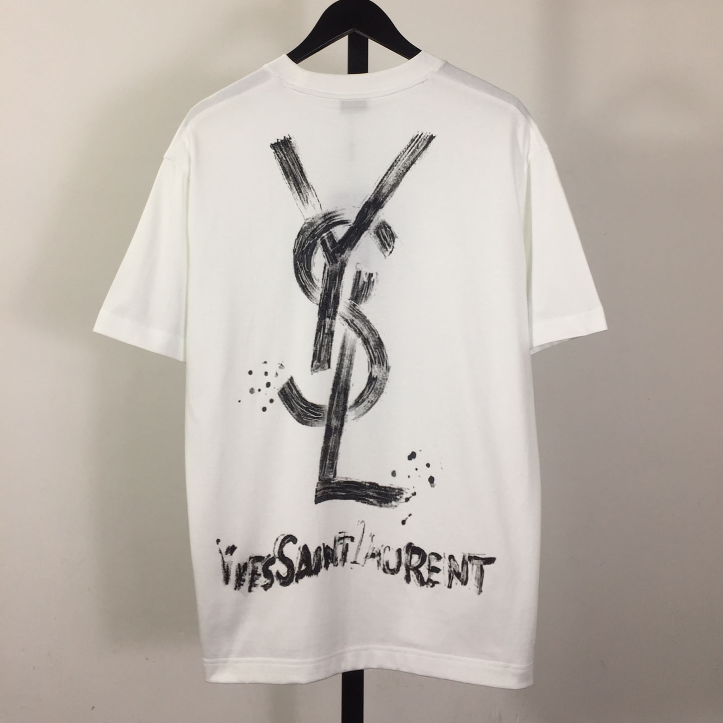 Saint Laurent Cotton-jersey T-shirt  - DopestKickz