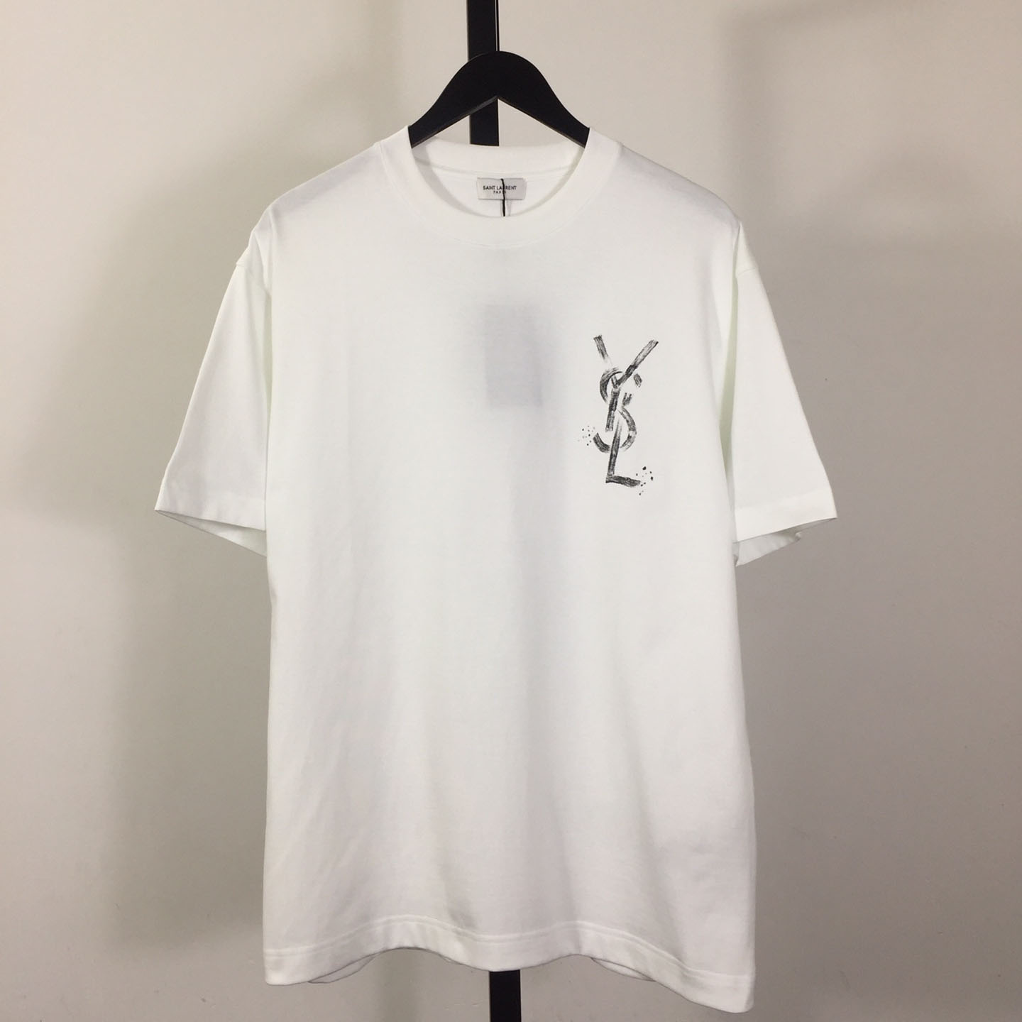 Saint Laurent Cotton-jersey T-shirt  - DopestKickz