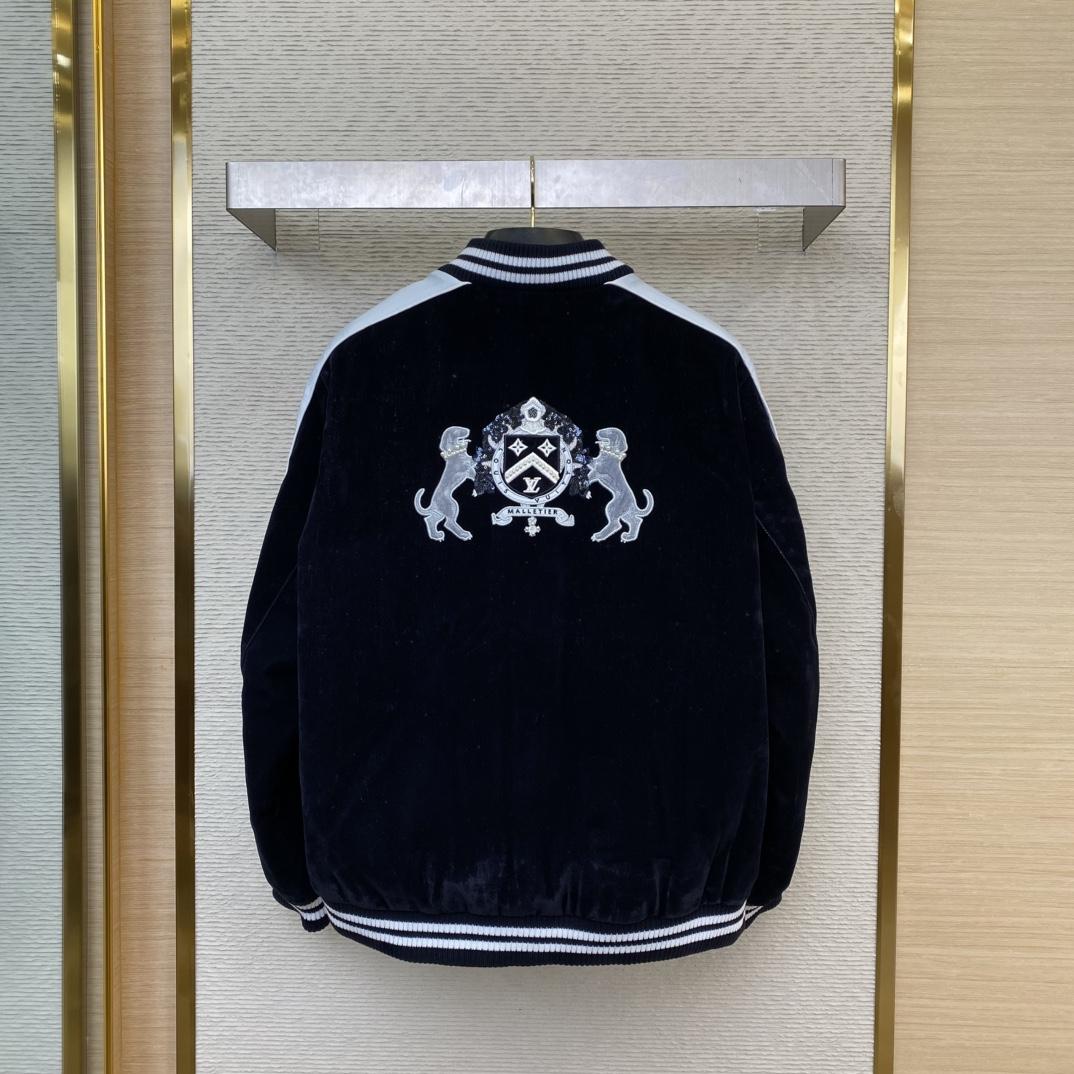 Louis Vuitton Denim Velvet Souvenir Jacket  1AGIMI - DopestKickz