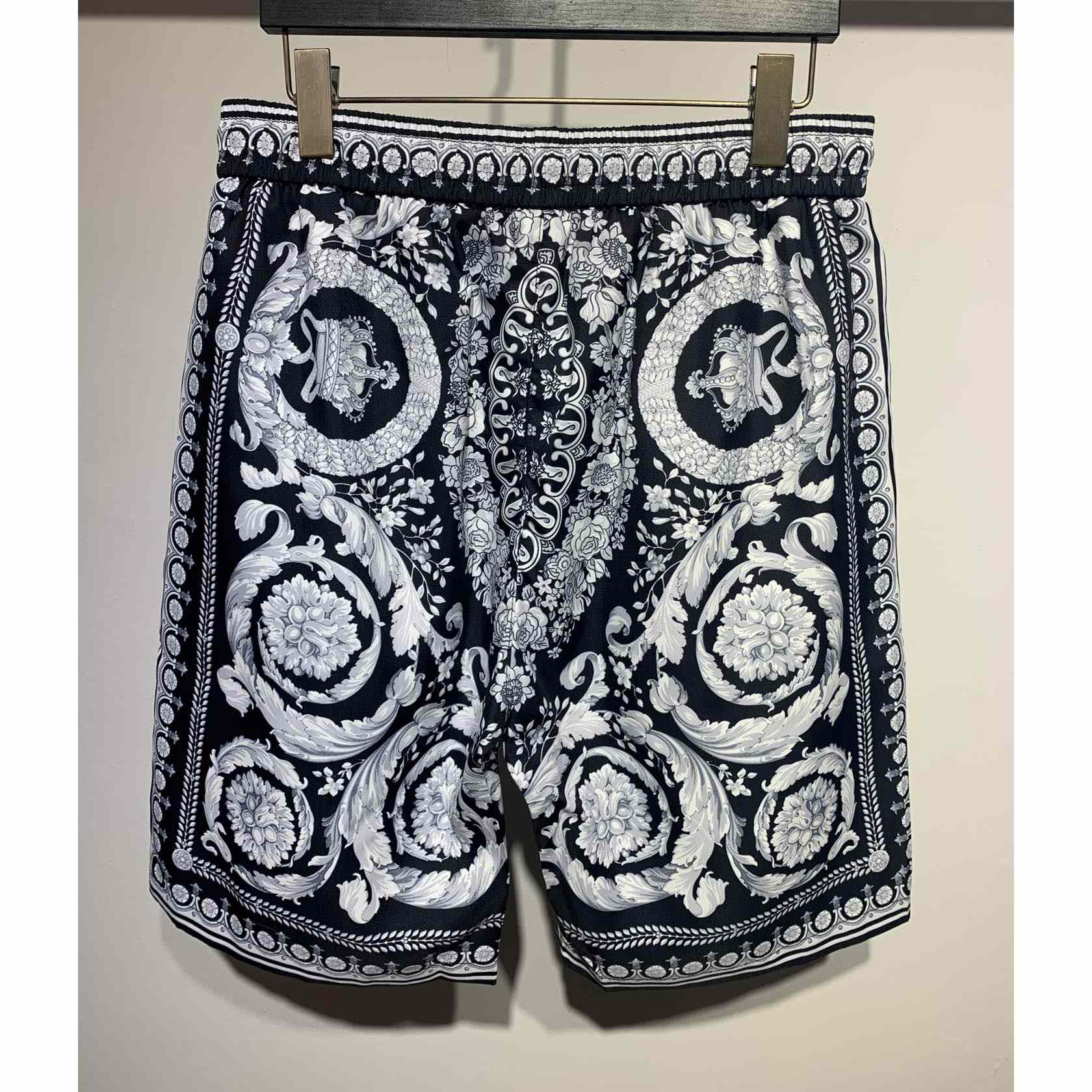 Versace Silk Shorts - DopestKickz