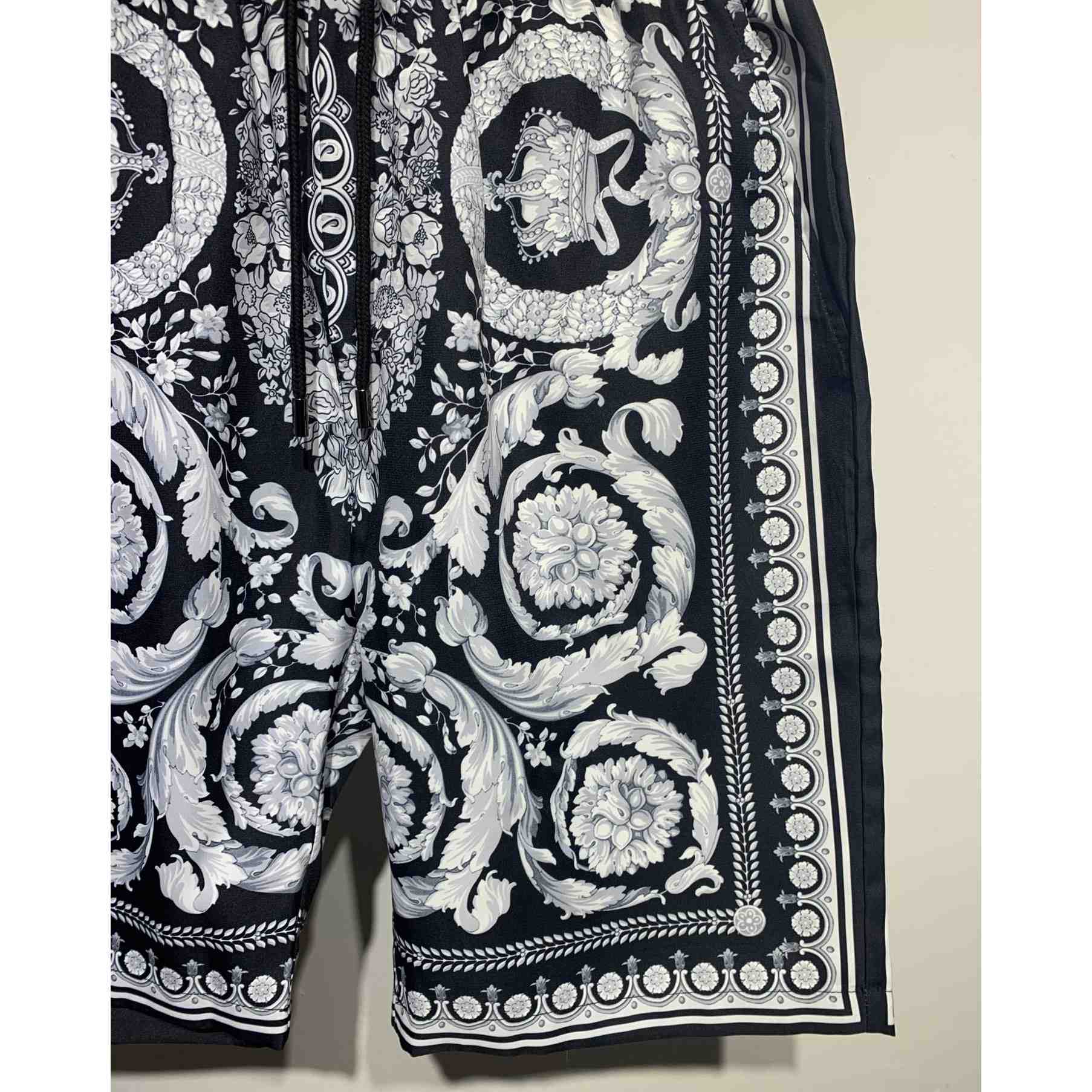 Versace Silk Shorts - DopestKickz