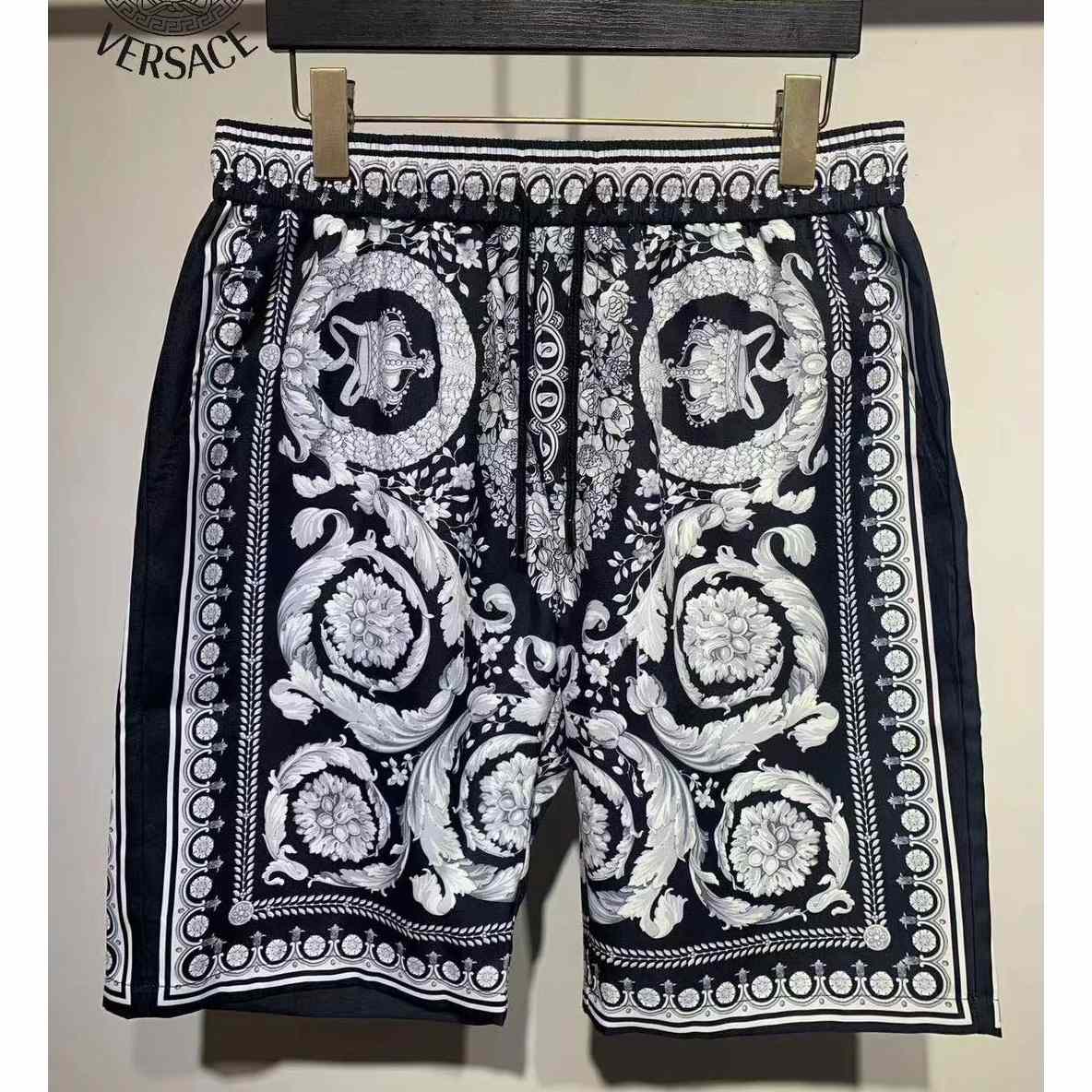 Versace Silk Shorts - DopestKickz