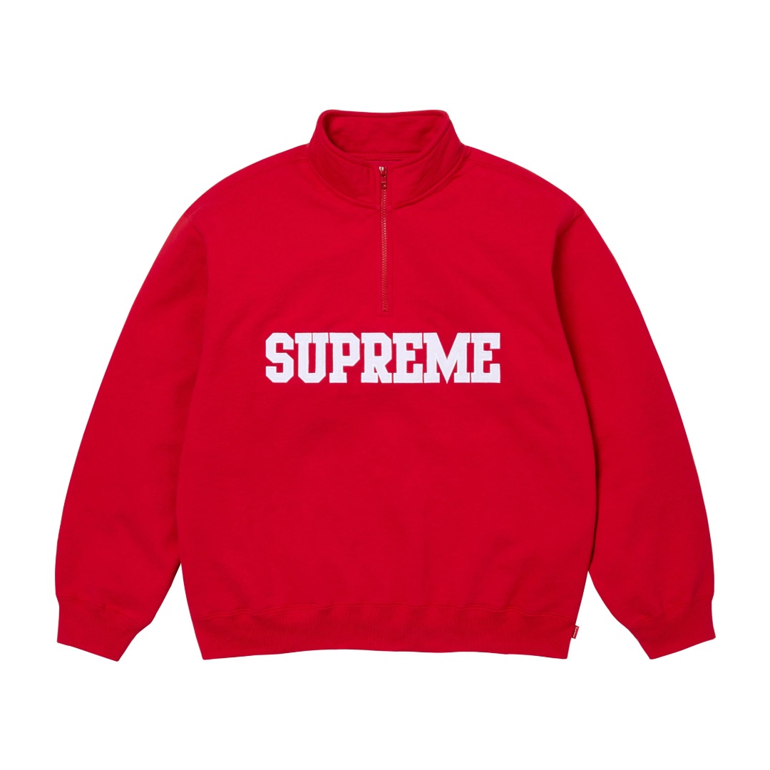 Supreme Collegiate Half Zip Pullover - DopestKickz