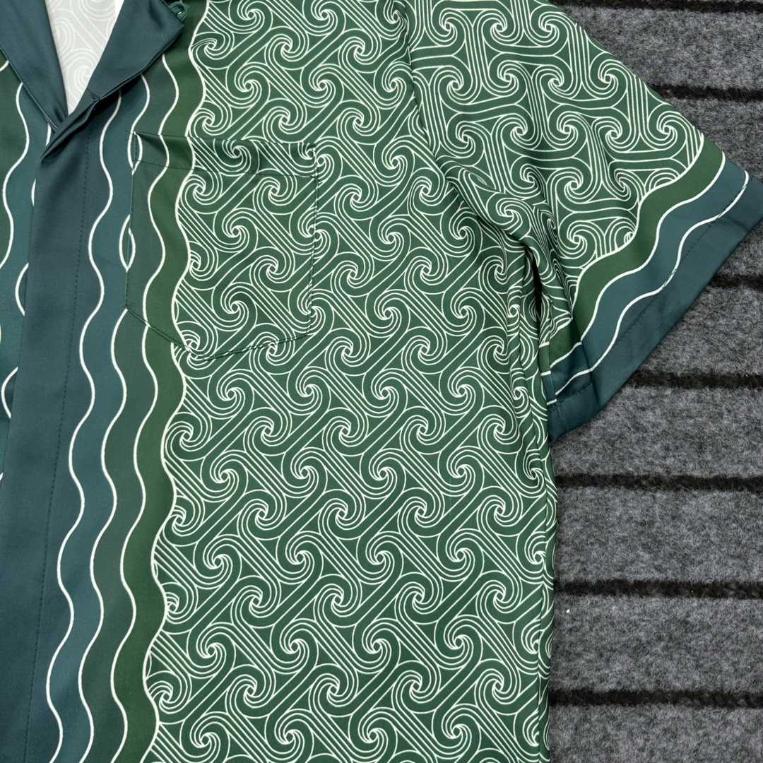Casablanca Column-monogram Shirt  - DopestKickz