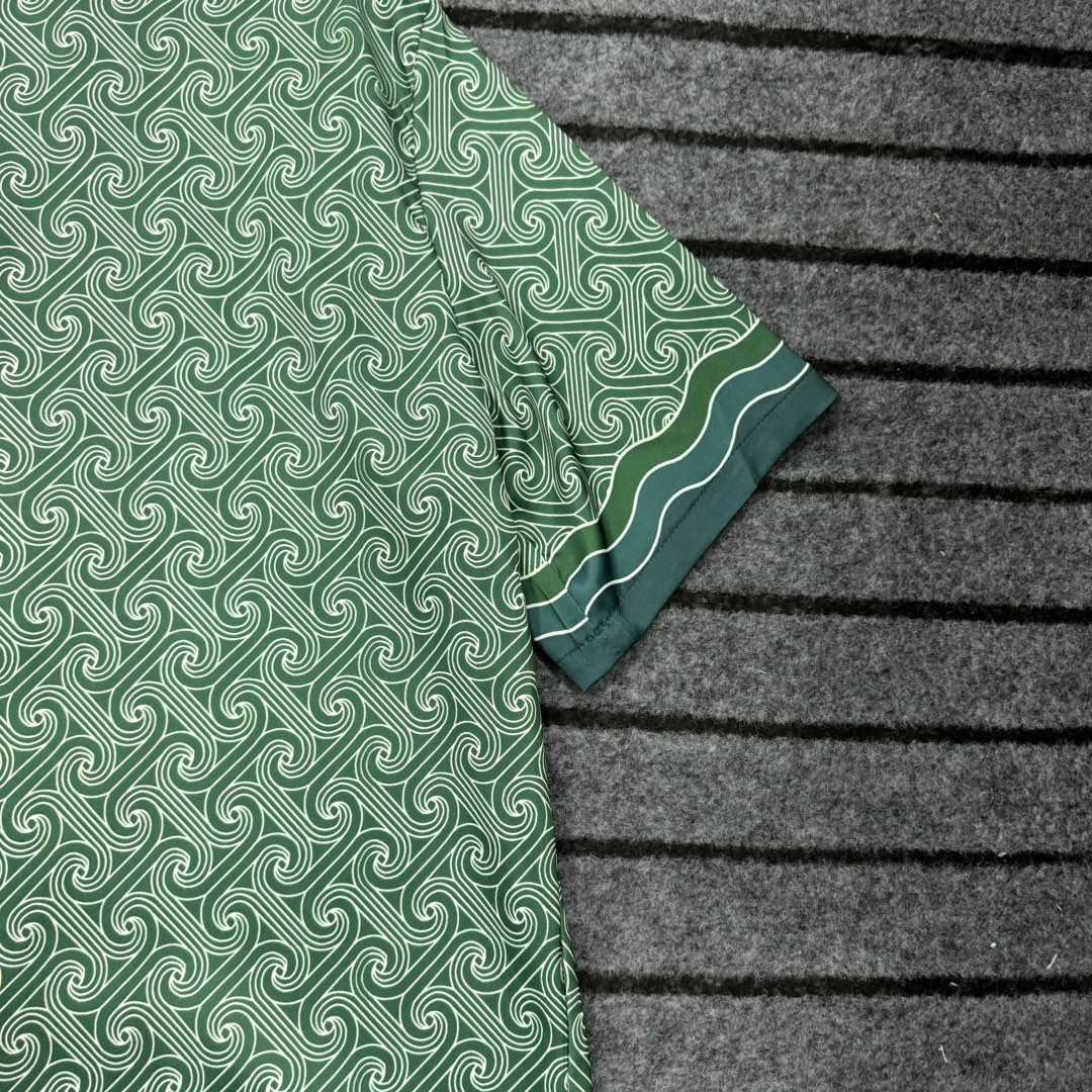 Casablanca Column-monogram Shirt  - DopestKickz