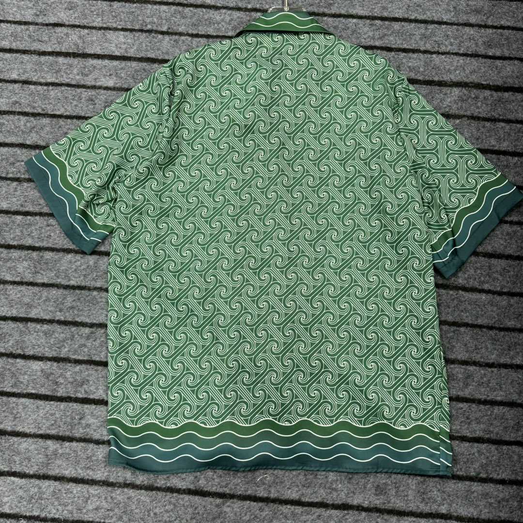 Casablanca Column-monogram Shirt  - DopestKickz
