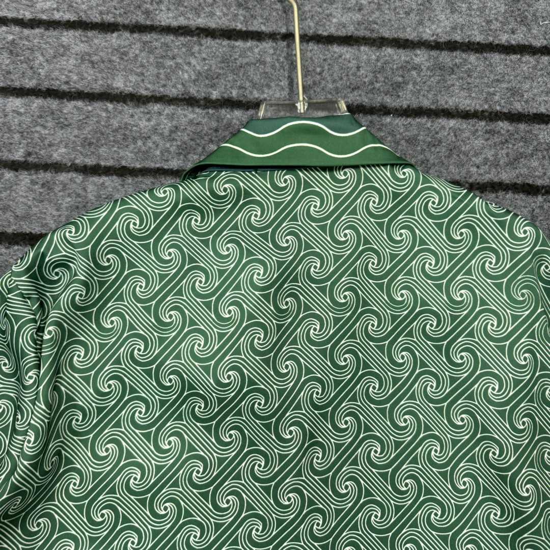 Casablanca Column-monogram Shirt  - DopestKickz