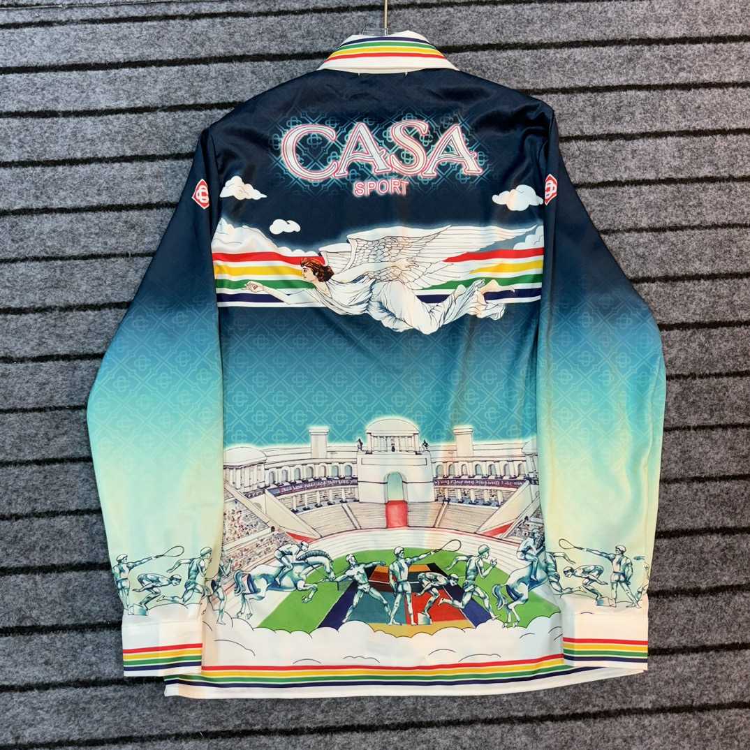 Casablanca La Deesse Du Stade Shirt - DopestKickz