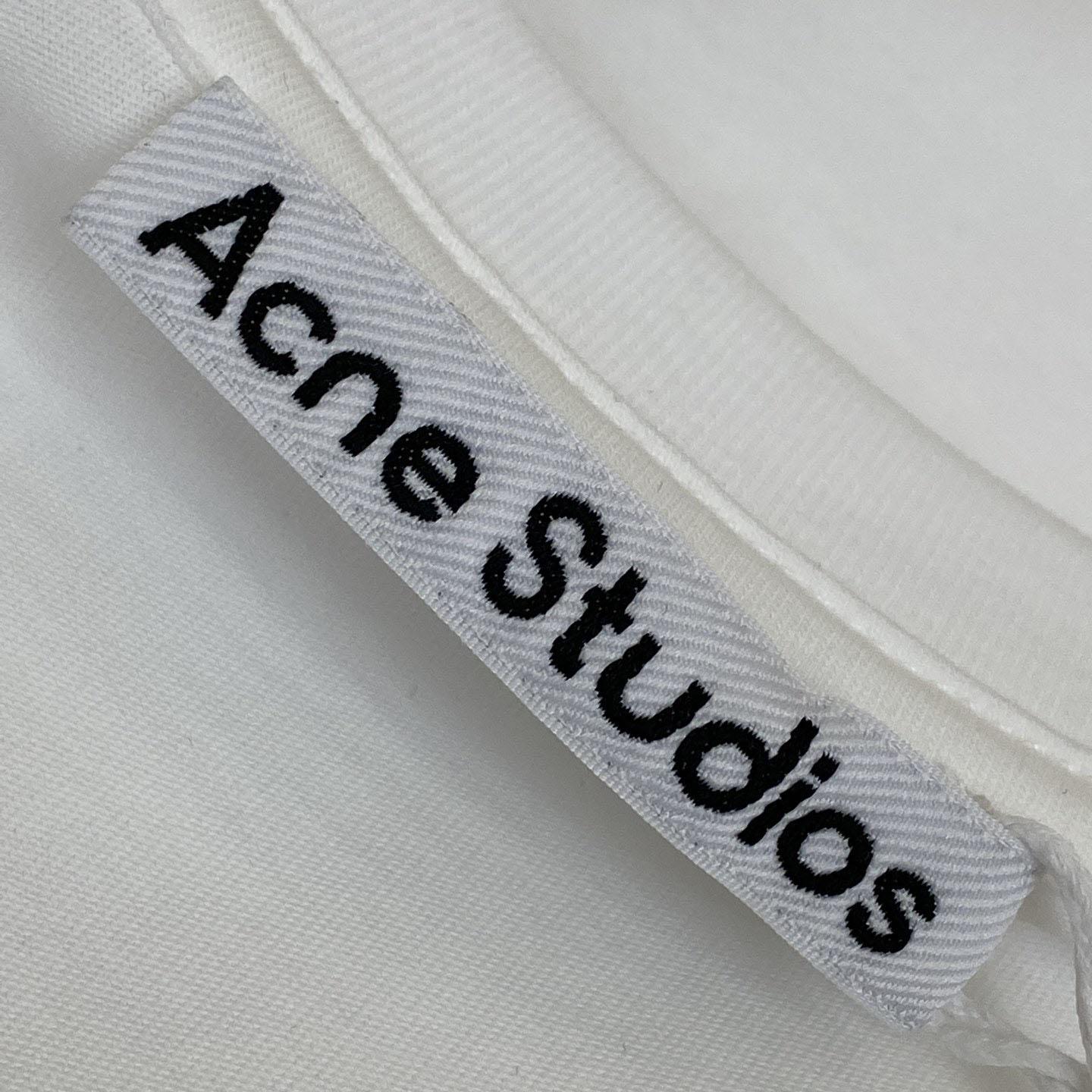 Acne Studios Long Sleeve Logo T-shirt  - DopestKickz