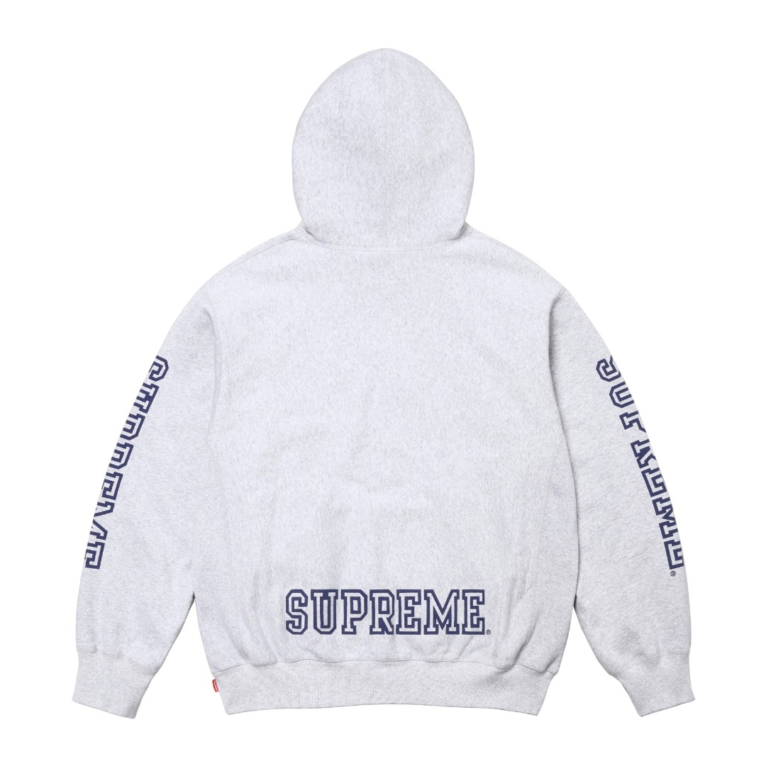 Supreme Collegiate Sleeve Hooded Sweatshirt  - DopestKickz