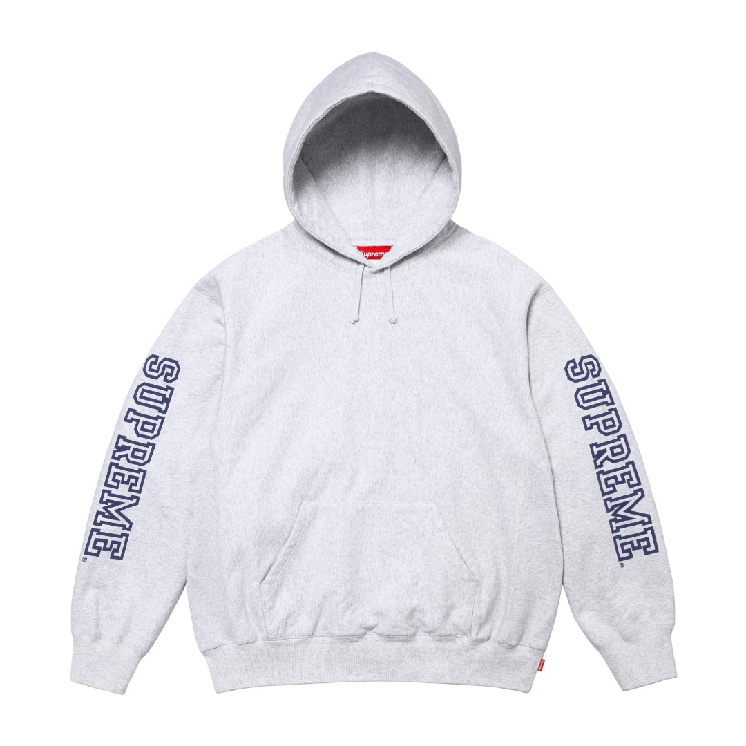 Supreme Collegiate Sleeve Hooded Sweatshirt  - DopestKickz