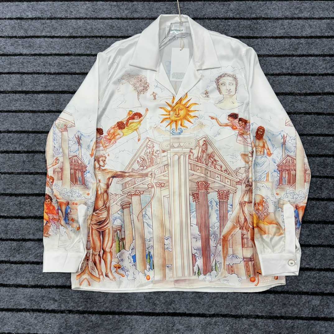 Casablanca Le Temple Du Savoir Shirt - DopestKickz