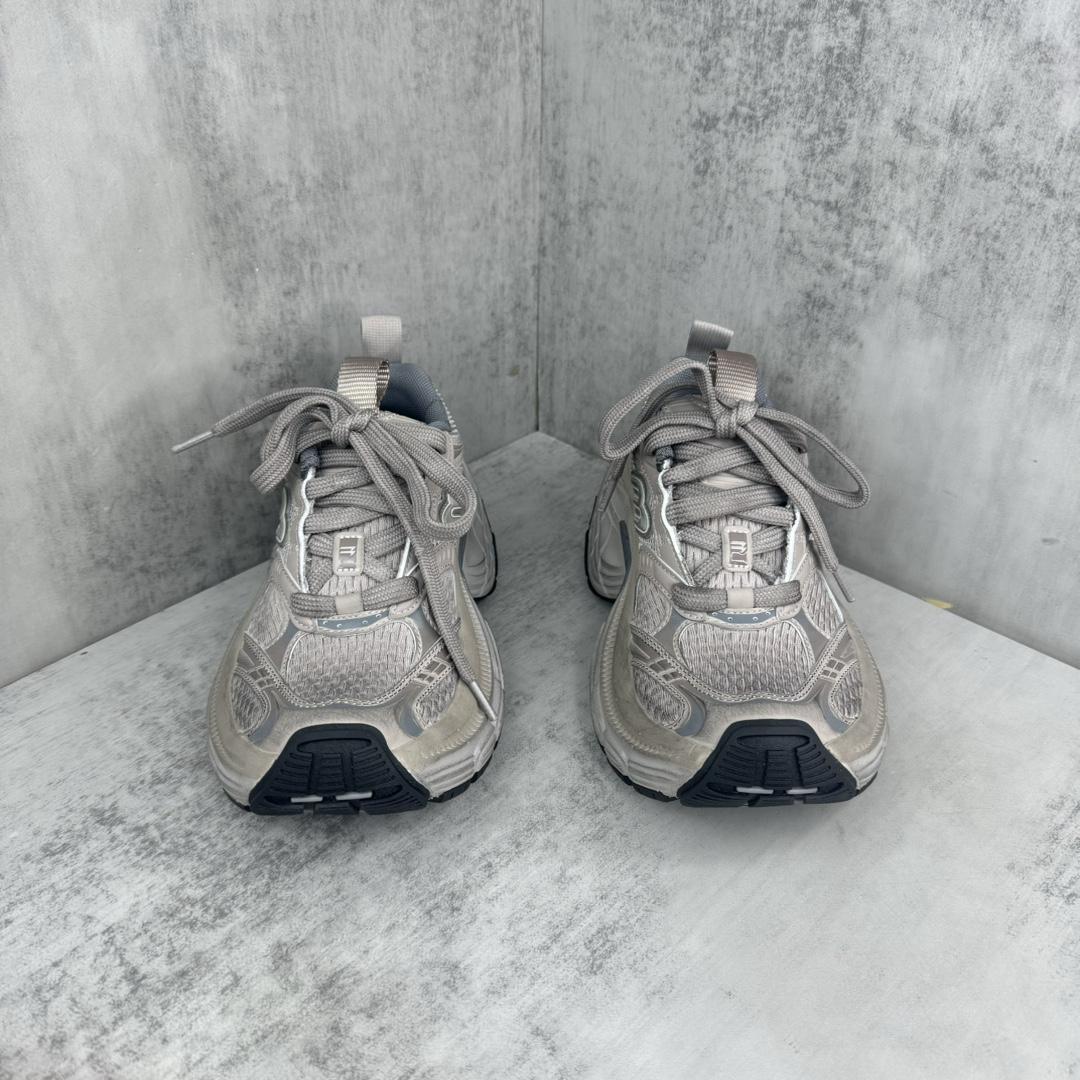 Balenciaga 6XL Sneaker In Taupe, Grey And Black - DopestKickz