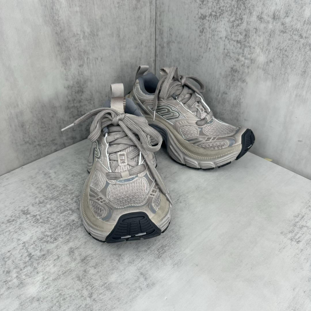 Balenciaga 6XL Sneaker In Taupe, Grey And Black - DopestKickz