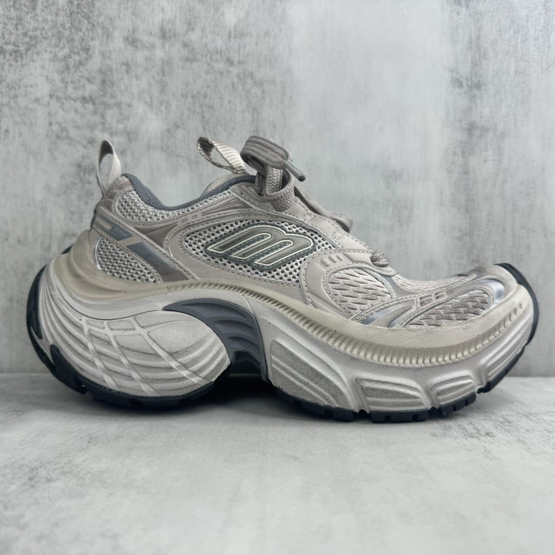 Balenciaga 6XL Sneaker In Taupe, Grey And Black - DopestKickz