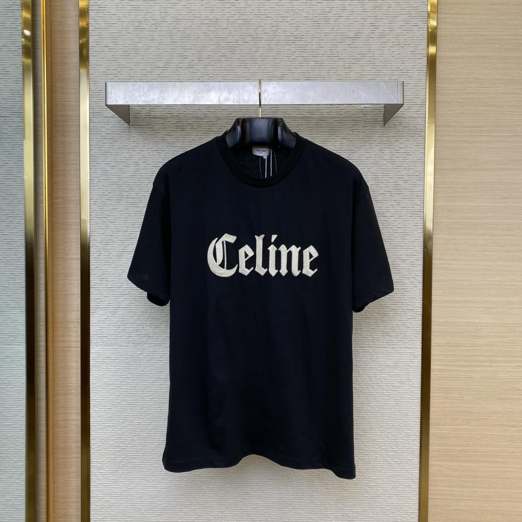 Celine T-Shirt In Cotton Jersey - DopestKickz