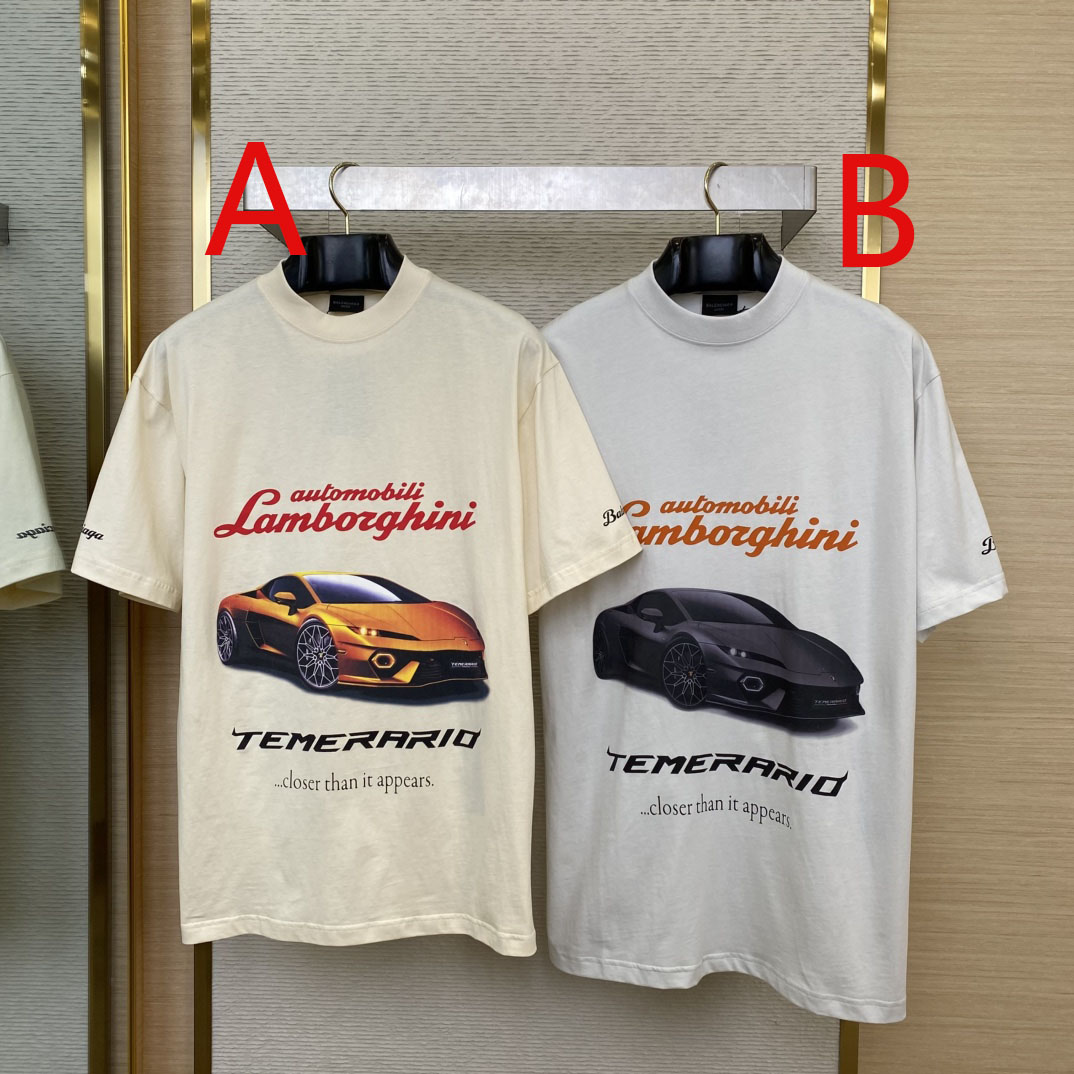 Balenciaga Automobili Lamborghini T-Shirt  - DopestKickz