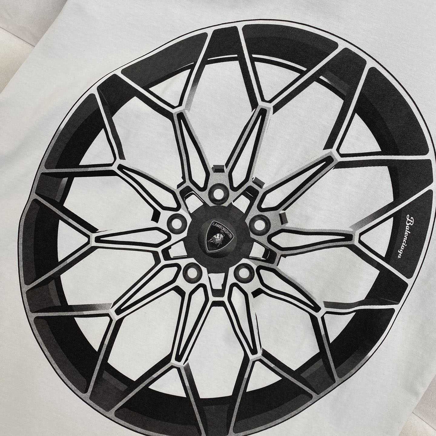 Balenciaga Automobili Lamborghini T-Shirt  - DopestKickz
