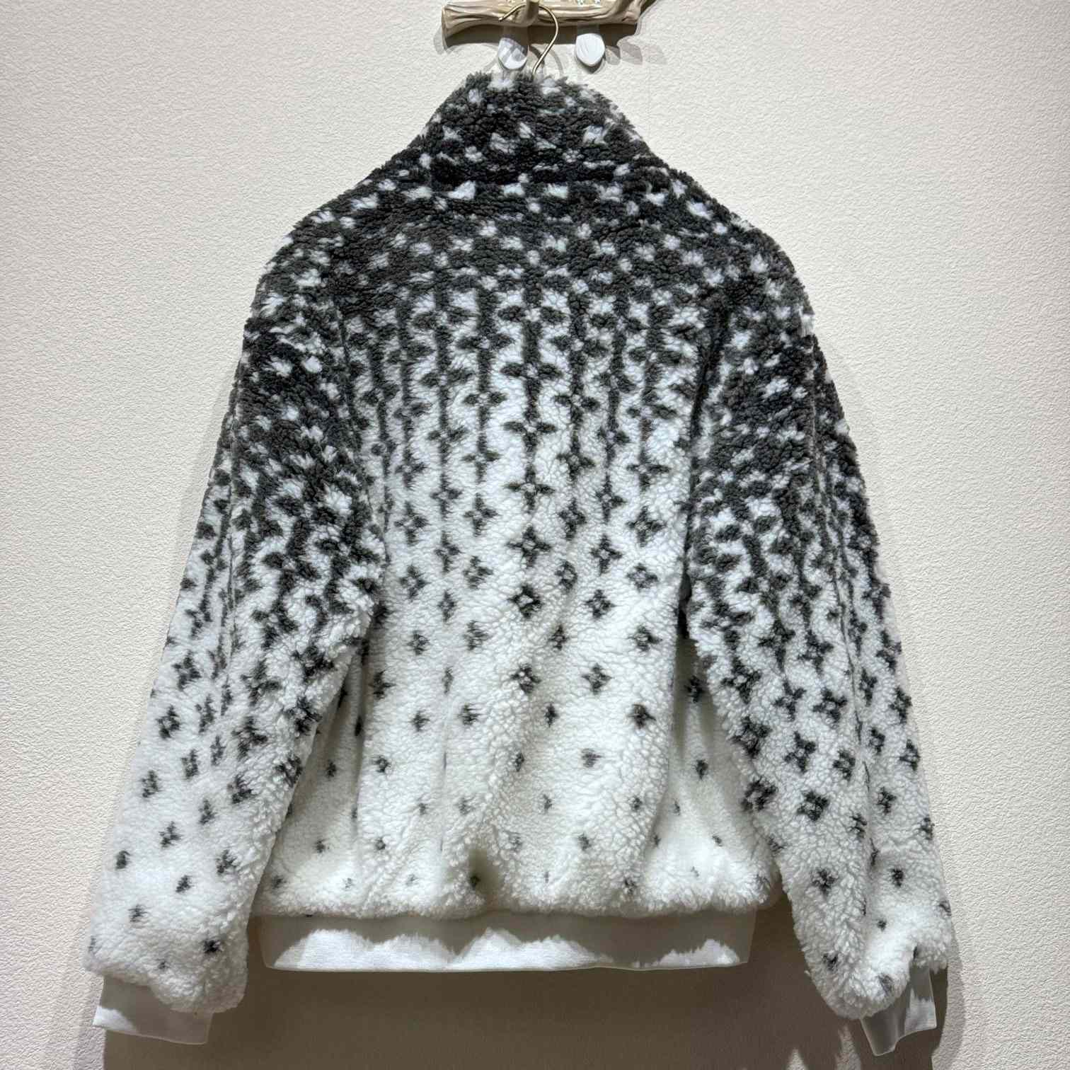 Louis Vuitton Monogram Fleece Jacket   - DopestKickz