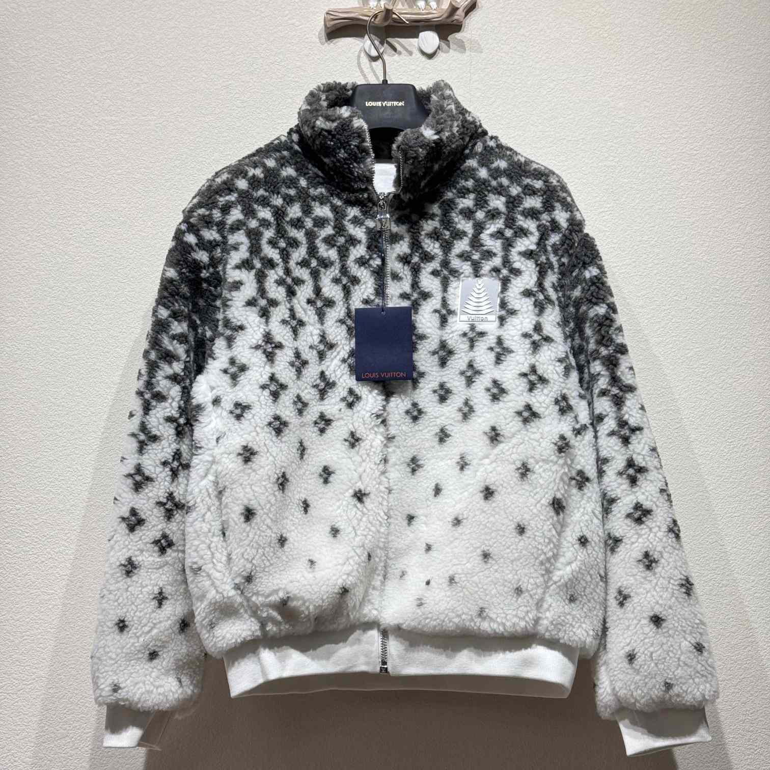 Louis Vuitton Monogram Fleece Jacket   - DopestKickz