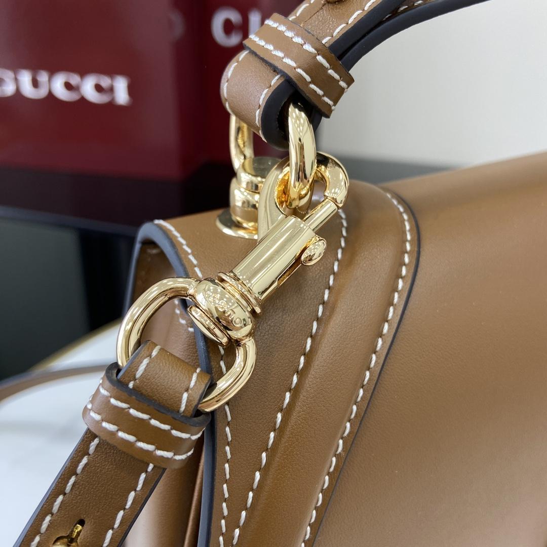 Gucci Blondie Medium Top Handle Bag - DopestKickz