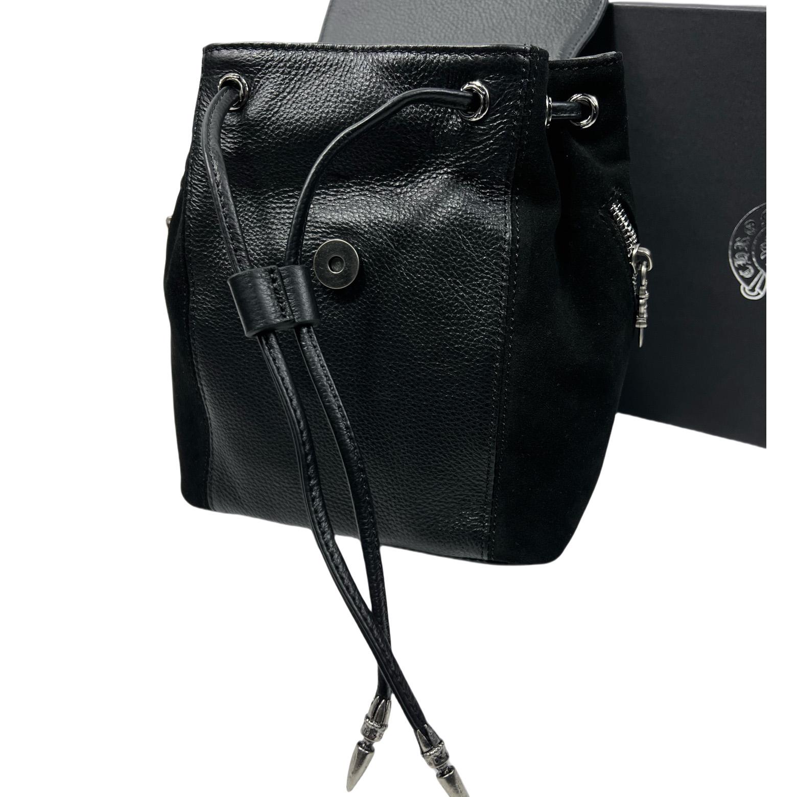 Chrome Hearts Leather-Trimmed Iggy Backpack - DopestKickz