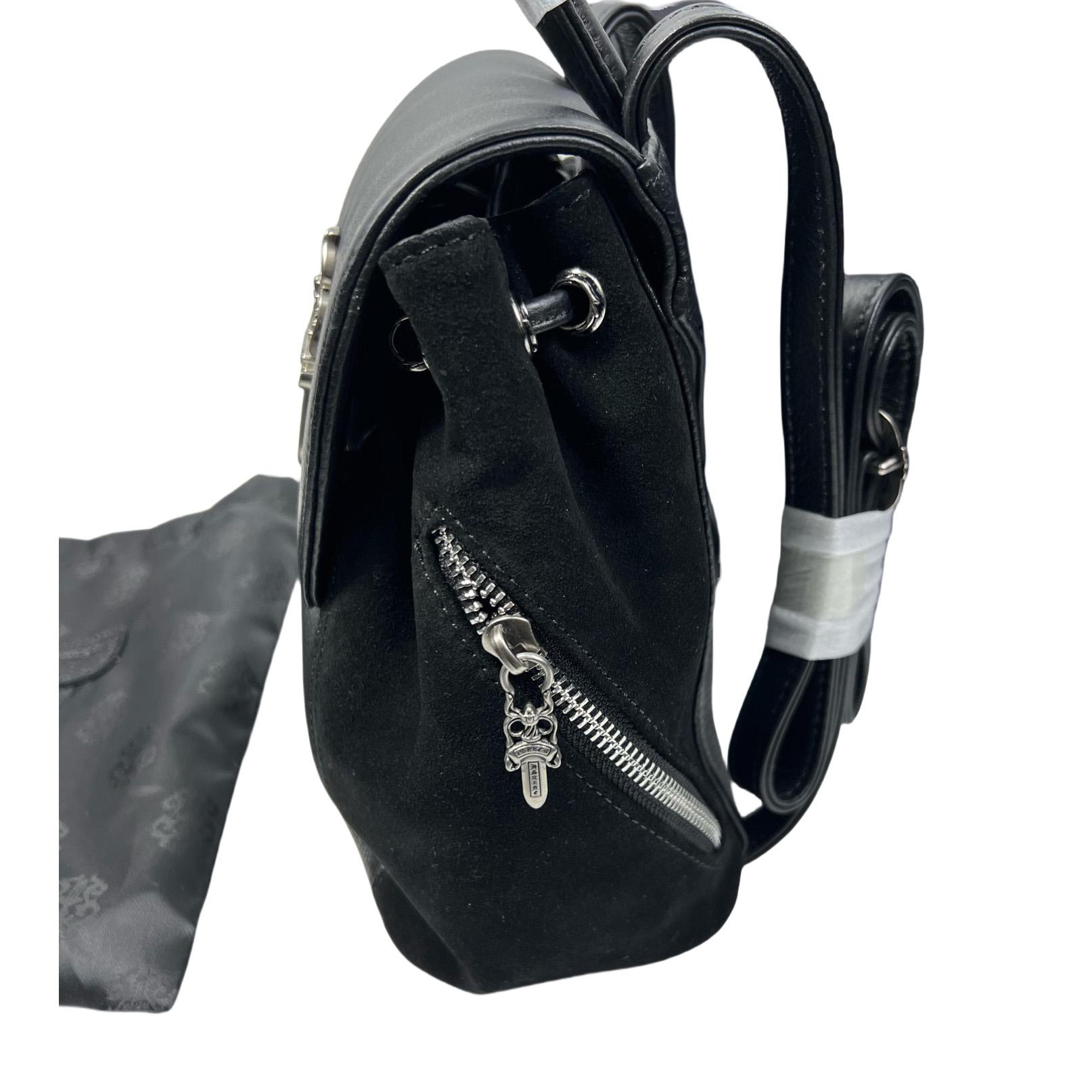 Chrome Hearts Leather-Trimmed Iggy Backpack - DopestKickz
