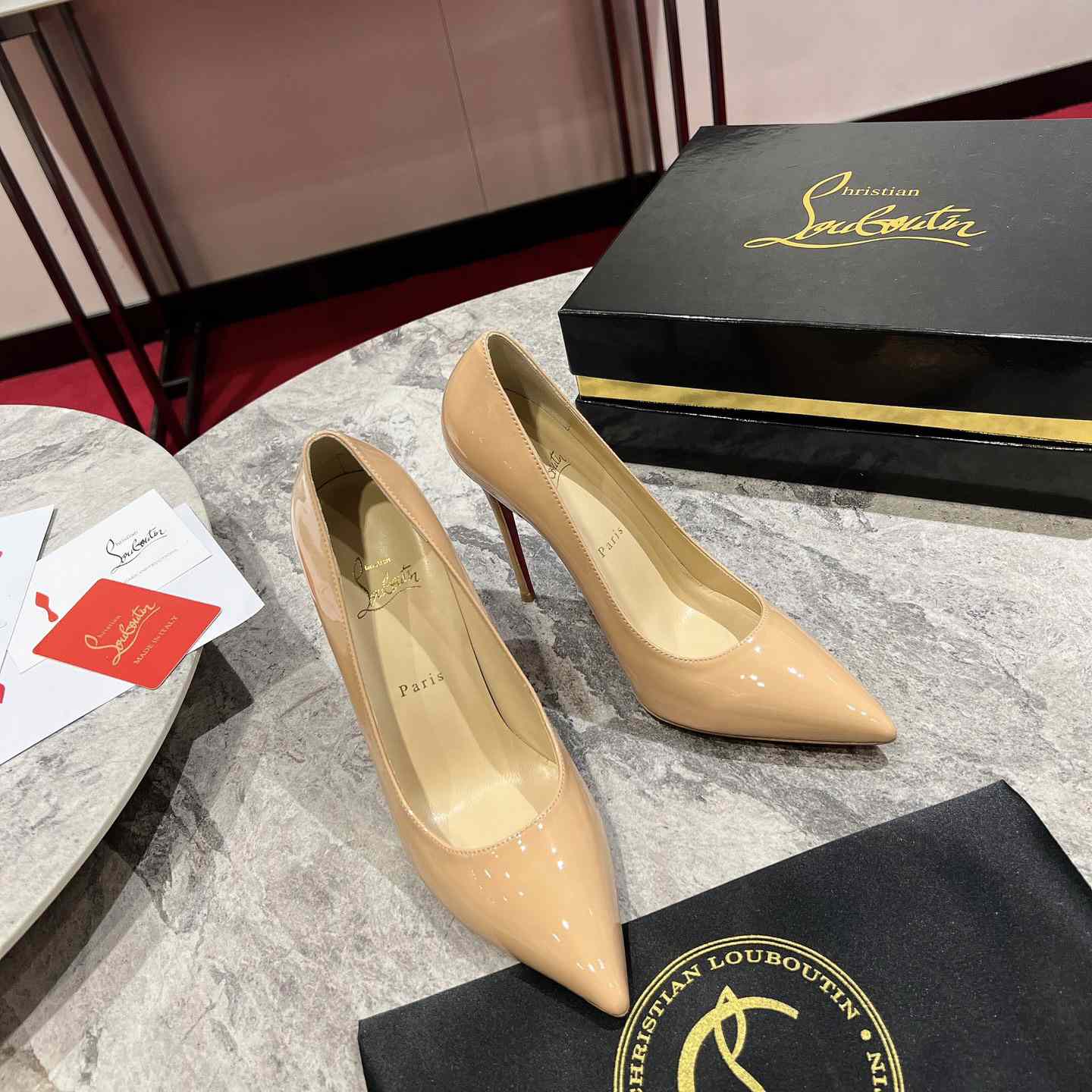 Christian Louboutin 100mm Pumps - DopestKickz