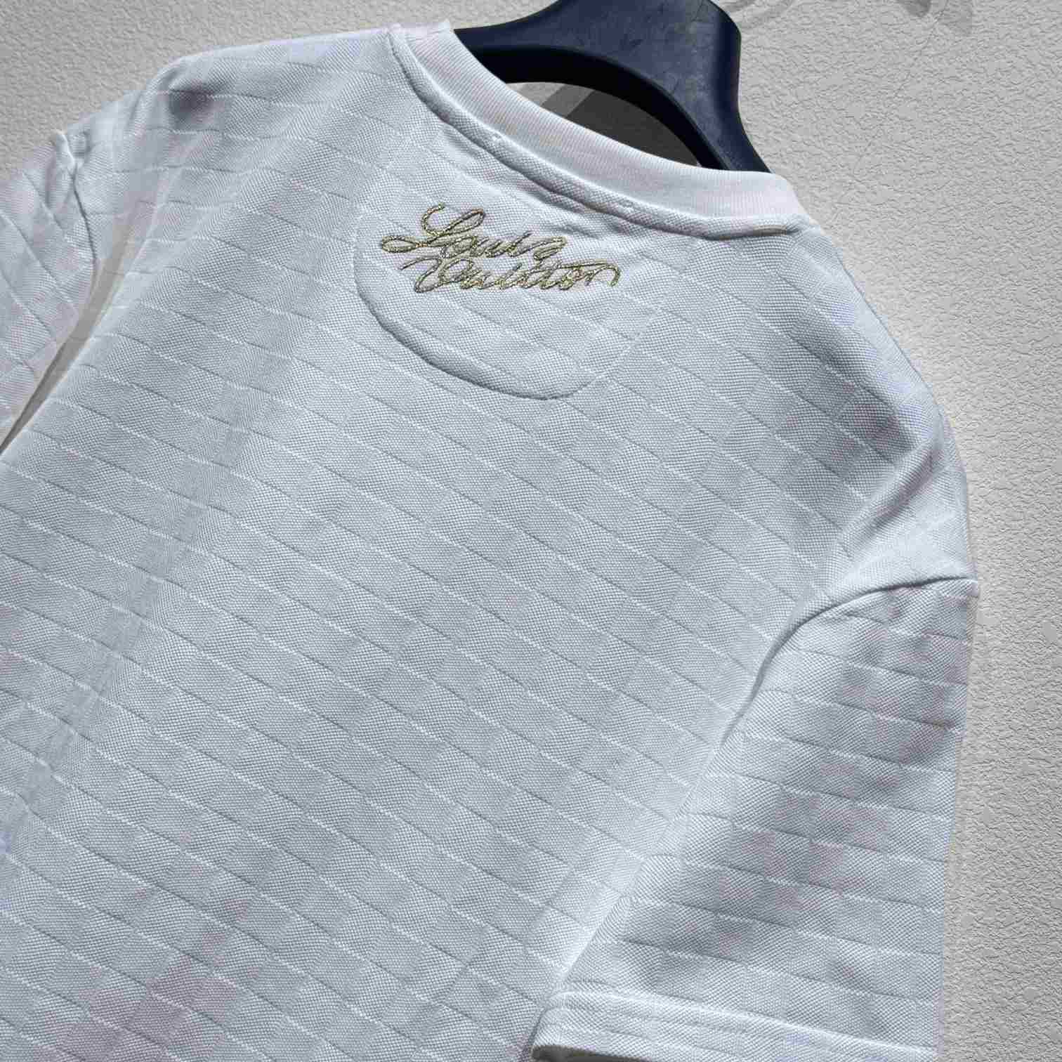 Louis Vuitton Signature Patch Cotton T-Shirt    - DopestKickz