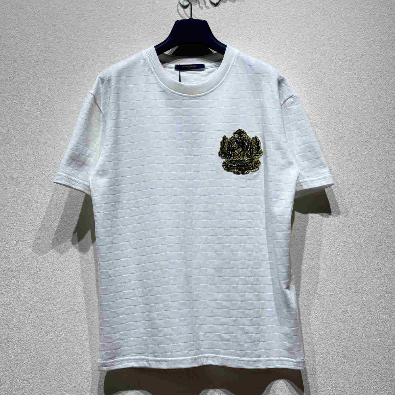Louis Vuitton Signature Patch Cotton T-Shirt    - DopestKickz