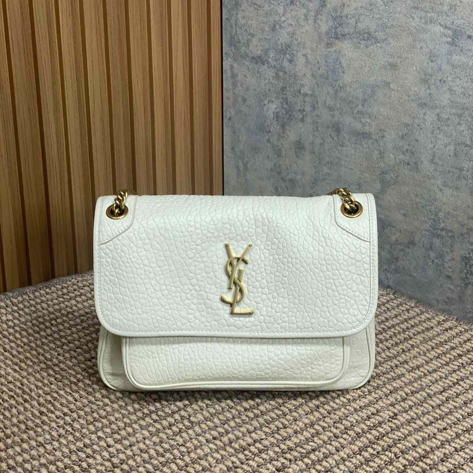 Saint Laurent Niki Medium In Grained Lambskin - DopestKickz