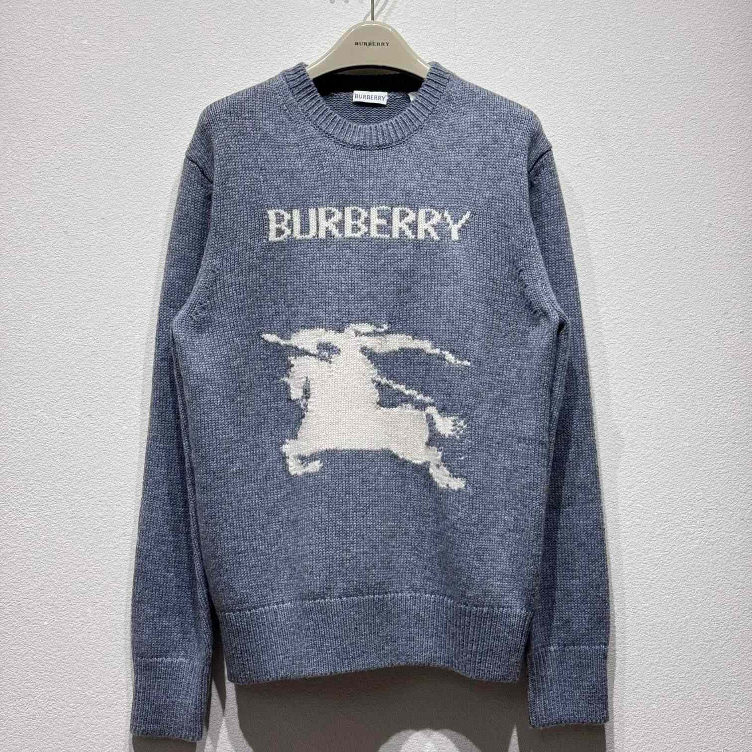 Burberry EKD Wool Cashmere Sweater - DopestKickz