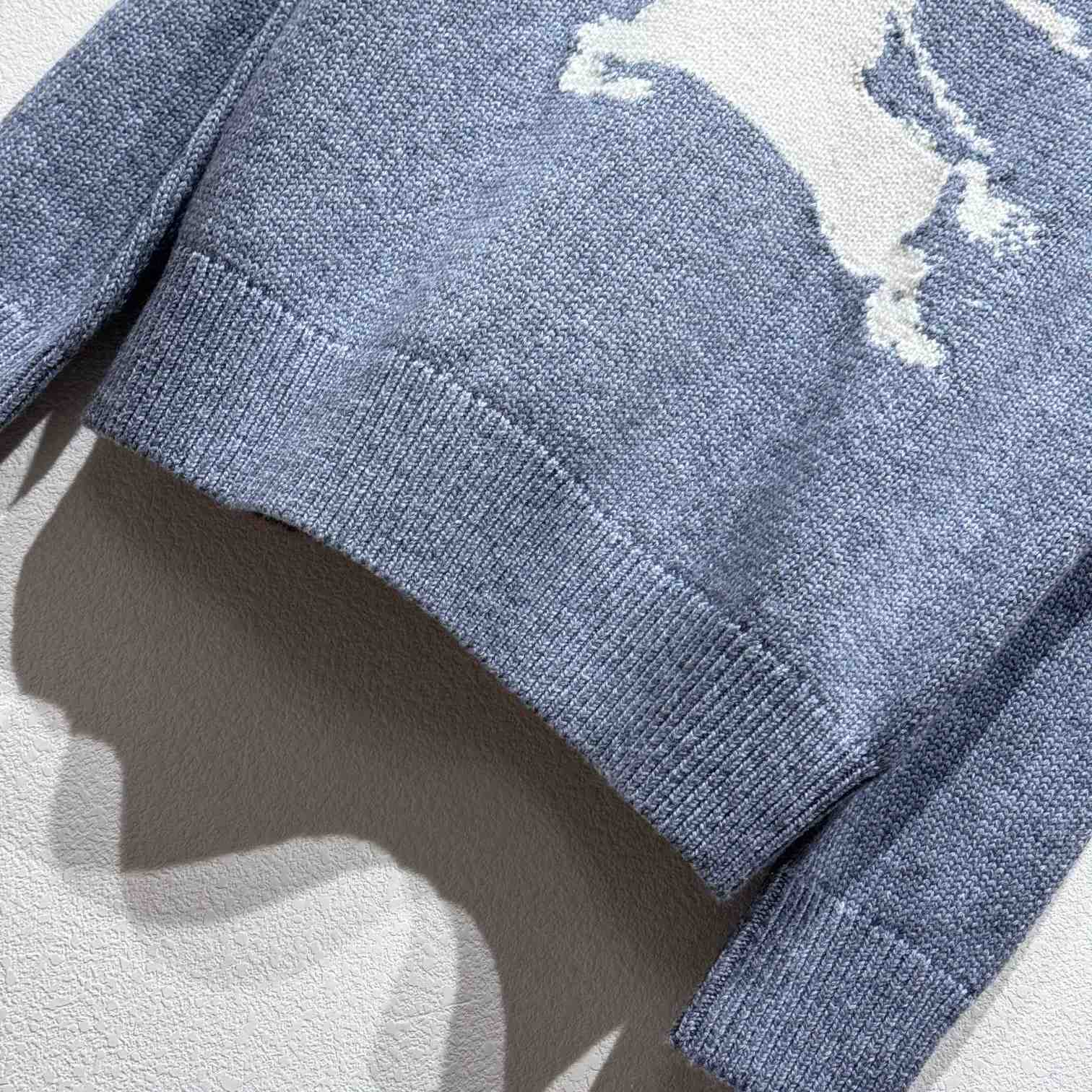 Burberry EKD Wool Cashmere Sweater - DopestKickz