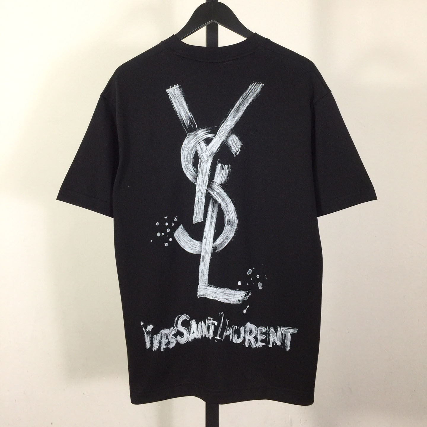 Saint Laurent Cotton-jersey T-shirt  - DopestKickz